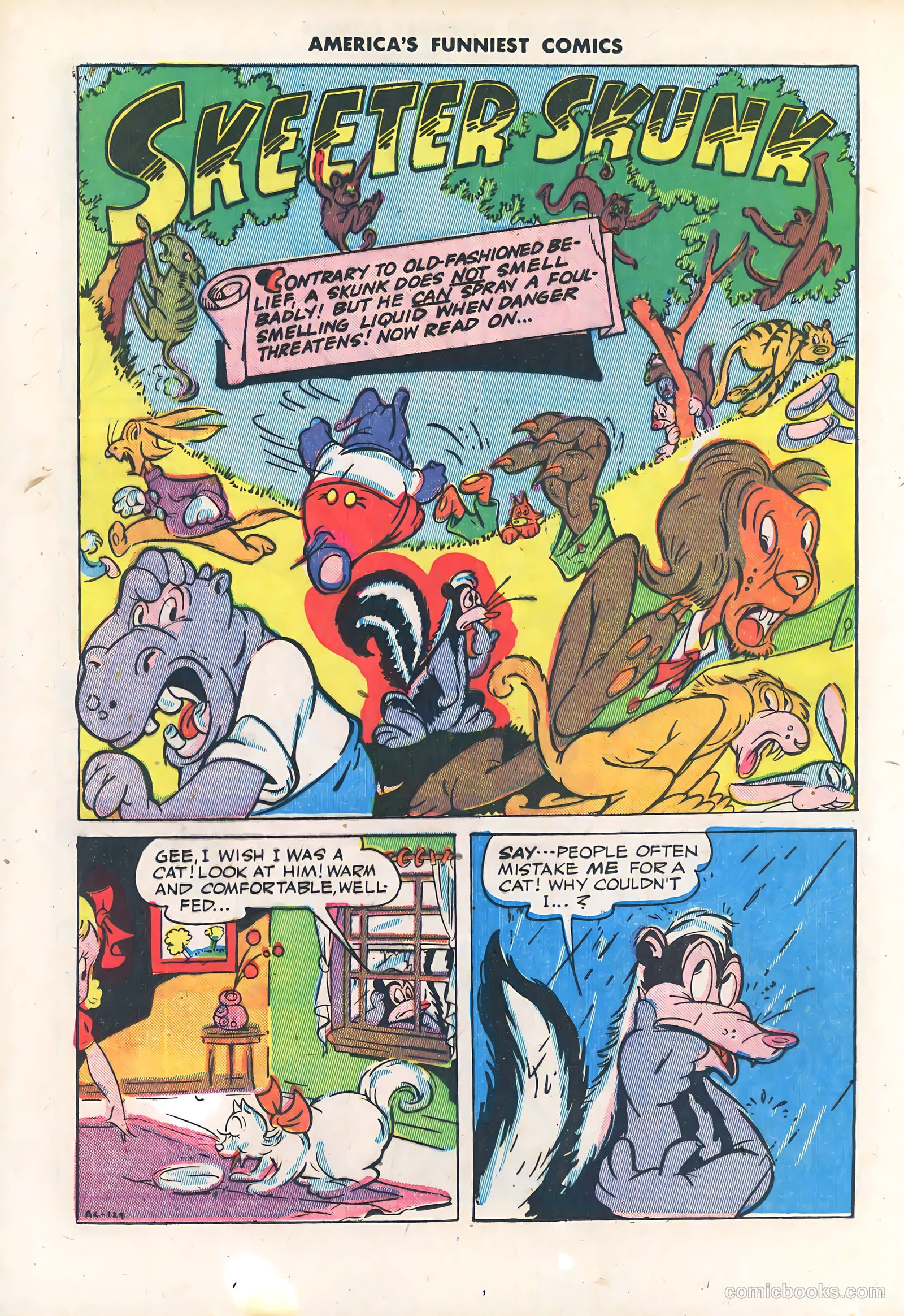America's Funniest Comics #2 (1944) — page 36 of 84