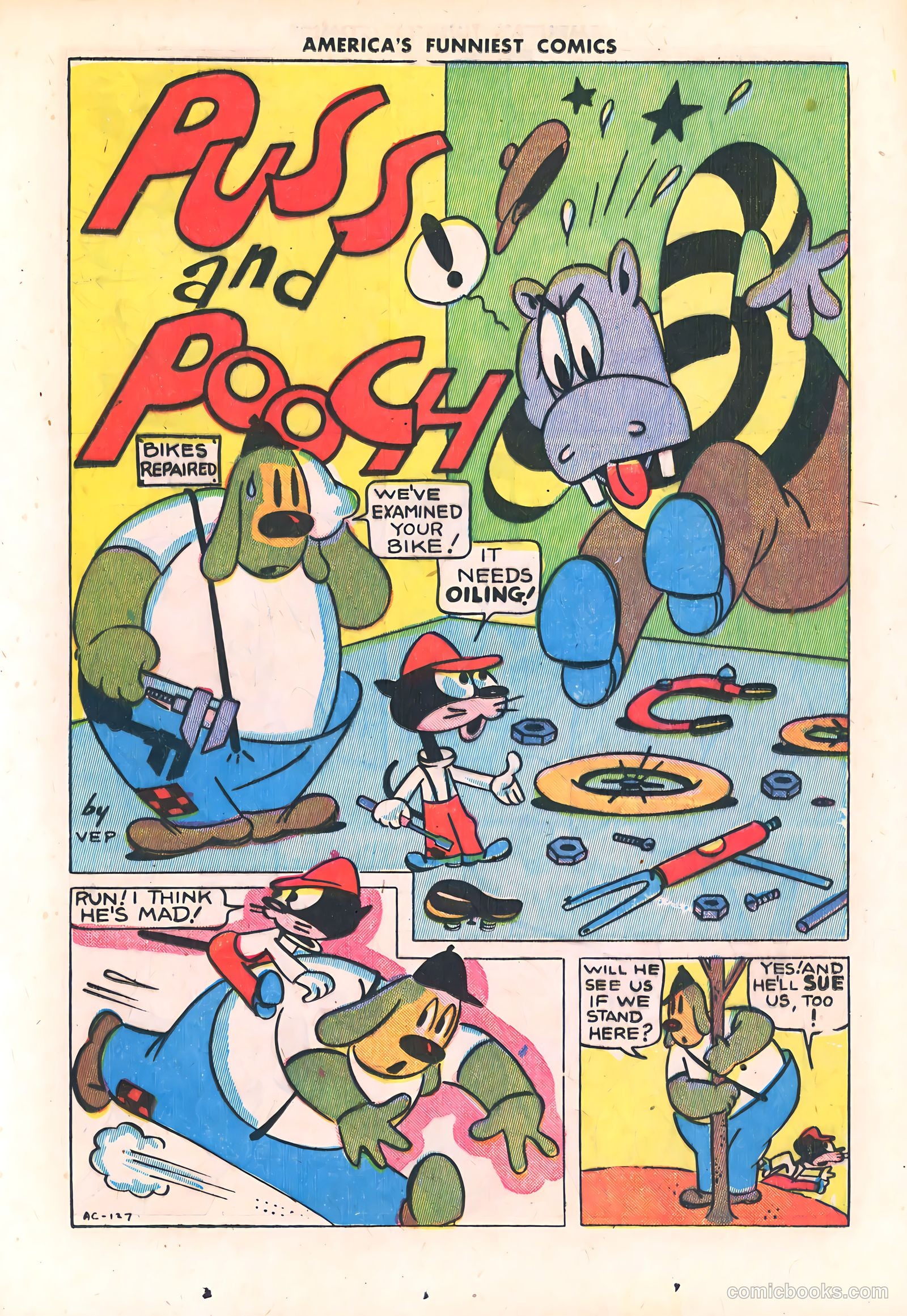 America's Funniest Comics #2 (1944) — page 41 of 84