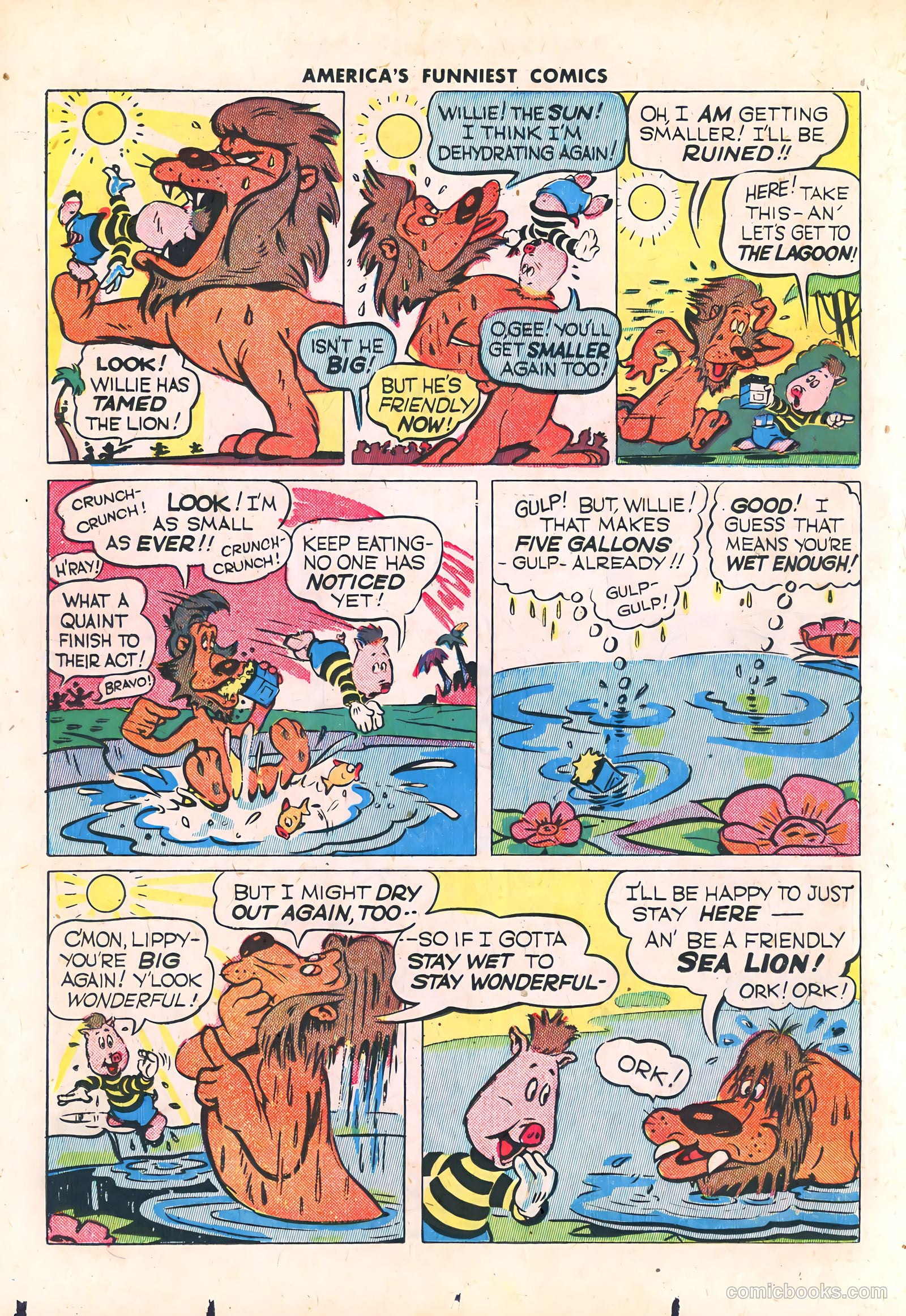 America's Funniest Comics #2 (1944) — page 52 of 84