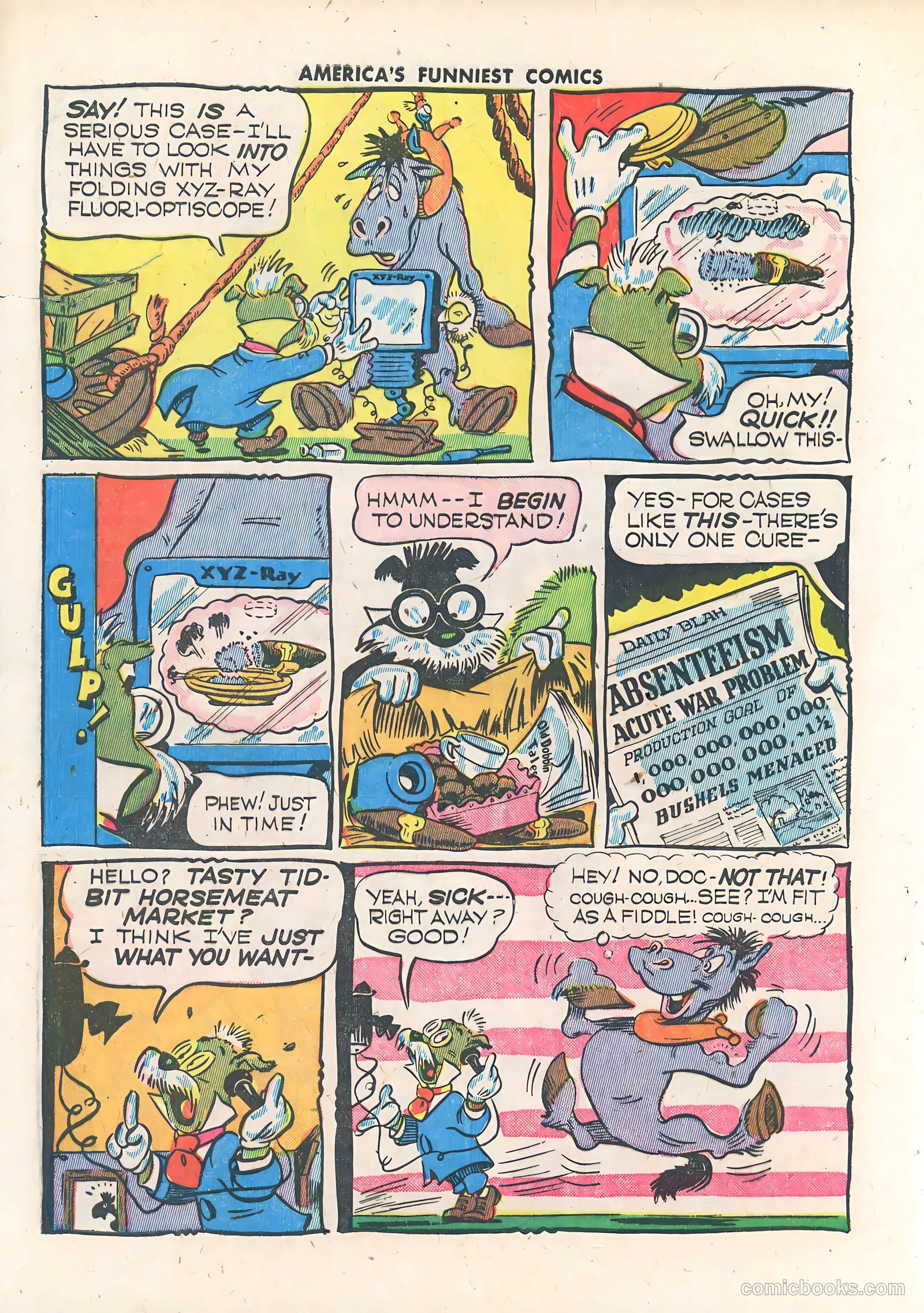 America's Funniest Comics #2 (1944) — page 66 of 84