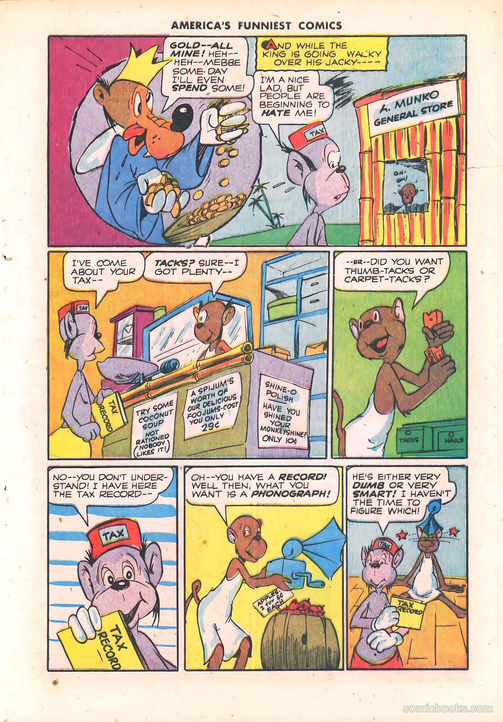 America's Funniest Comics #2 (1944) — page 71 of 84