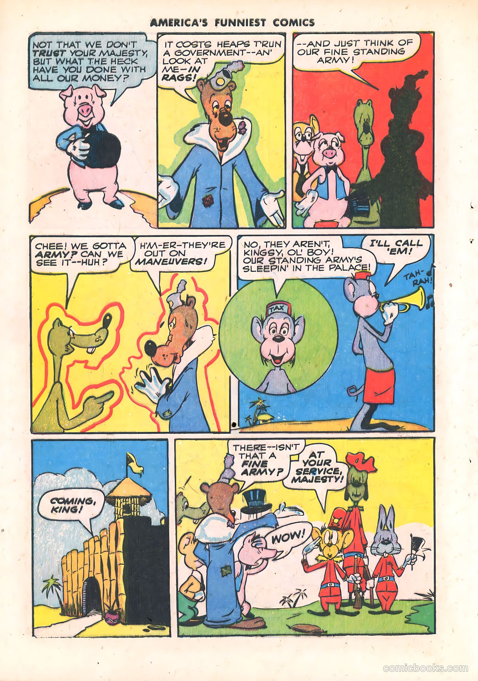 America's Funniest Comics #2 (1944) — page 74 of 84