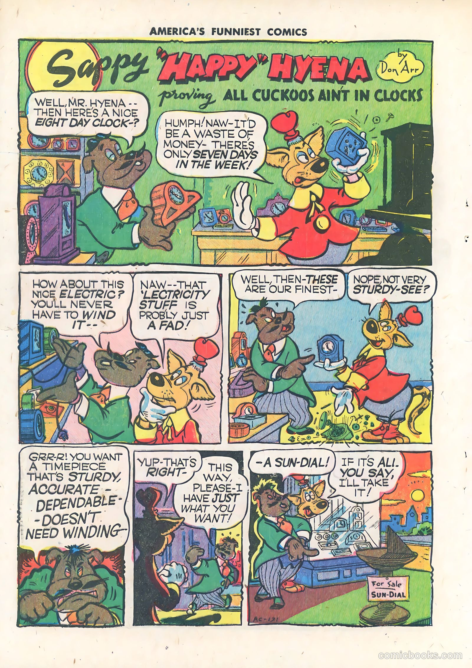 America's Funniest Comics #2 (1944) — page 76 of 84