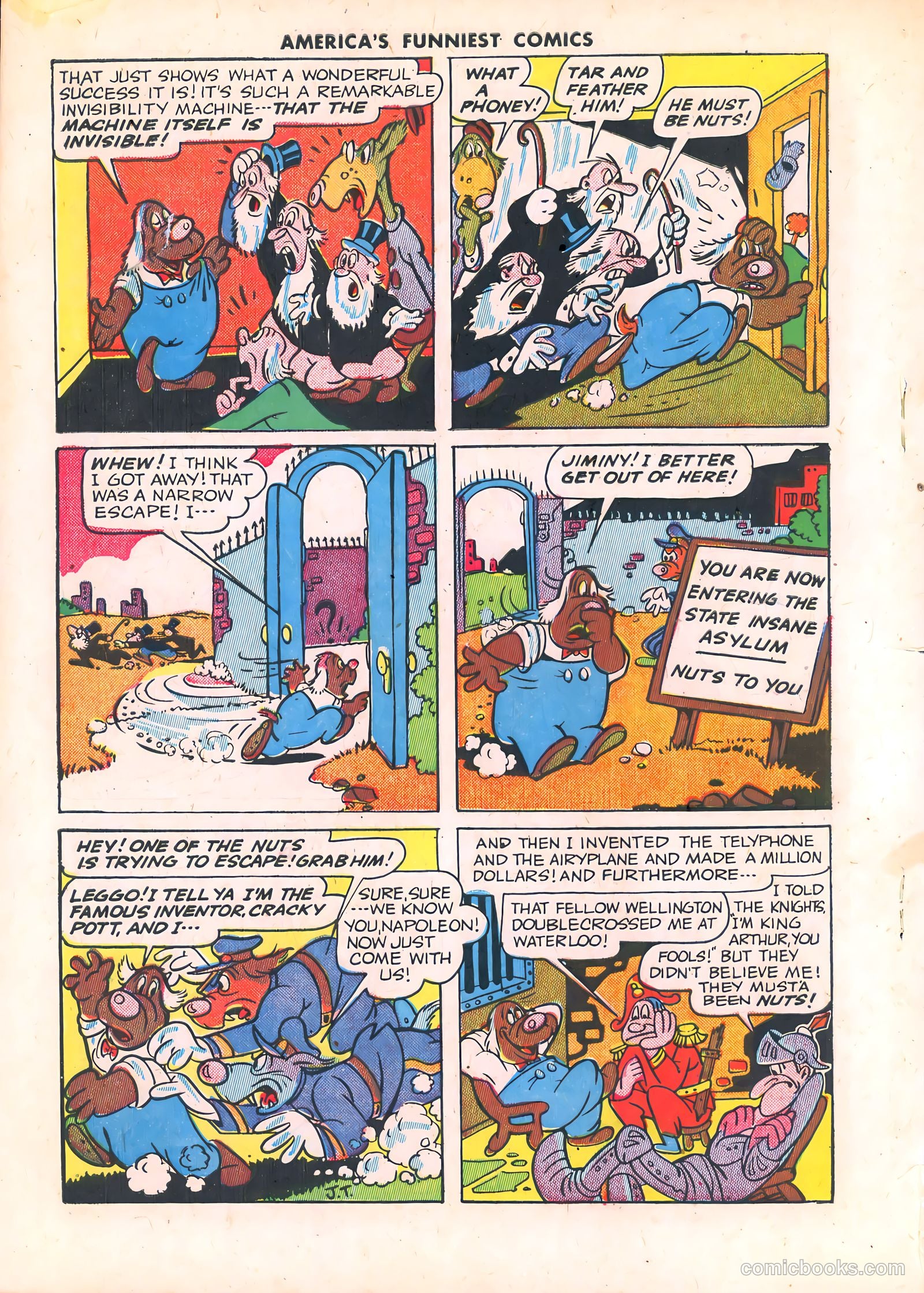 America's Funniest Comics #2 (1944) — page 82 of 84