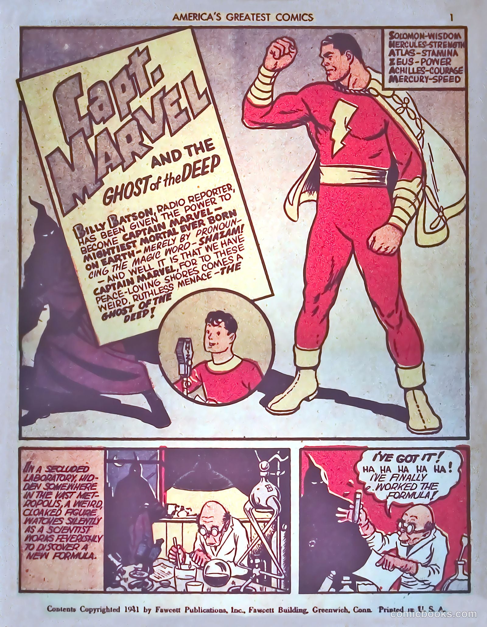 America's Greatest Comics #1 (1941) — page 3 of 101