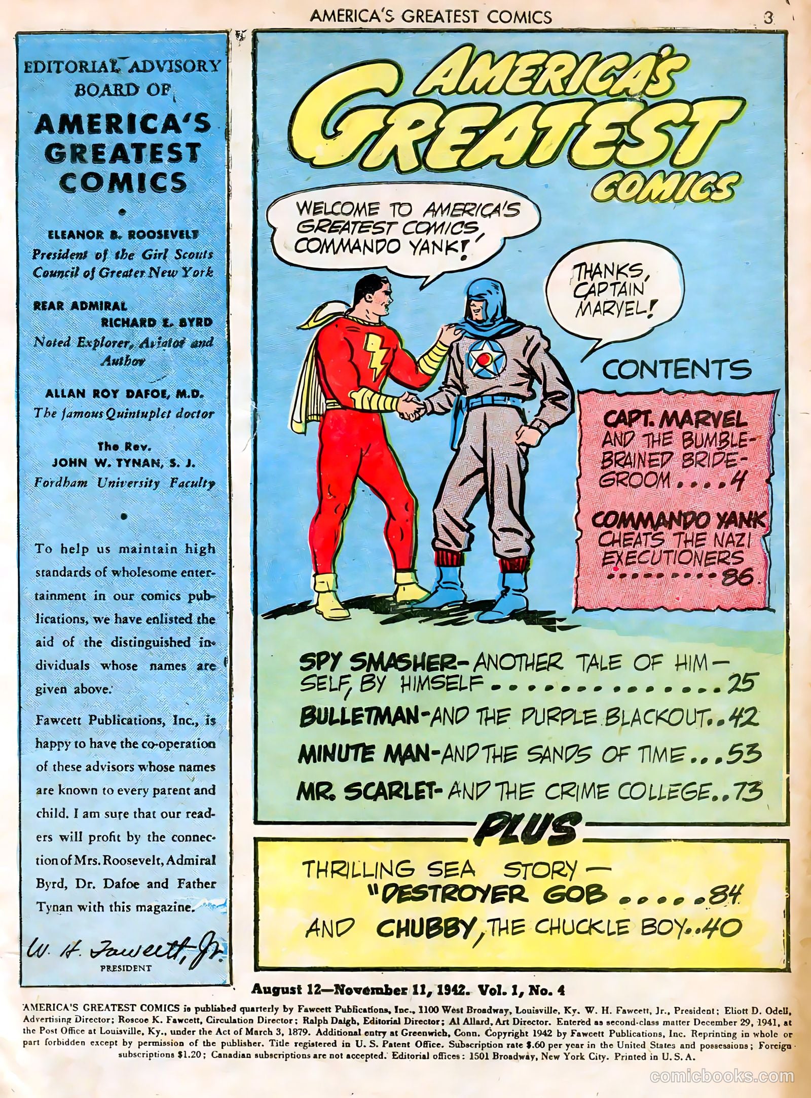 America's Greatest Comics #4 (1942) — page 3 of 100