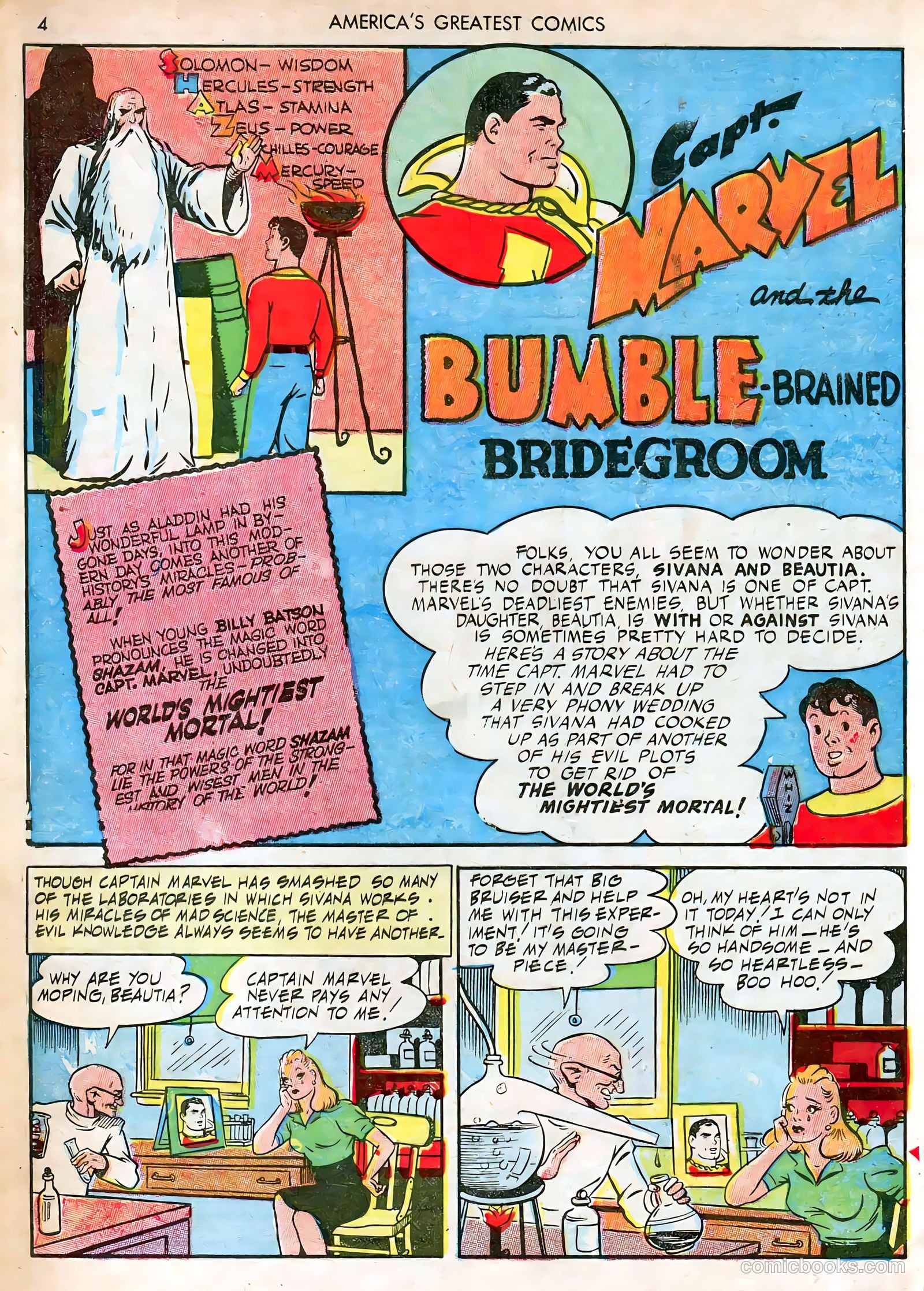 America's Greatest Comics #4 (1942) — page 4 of 100