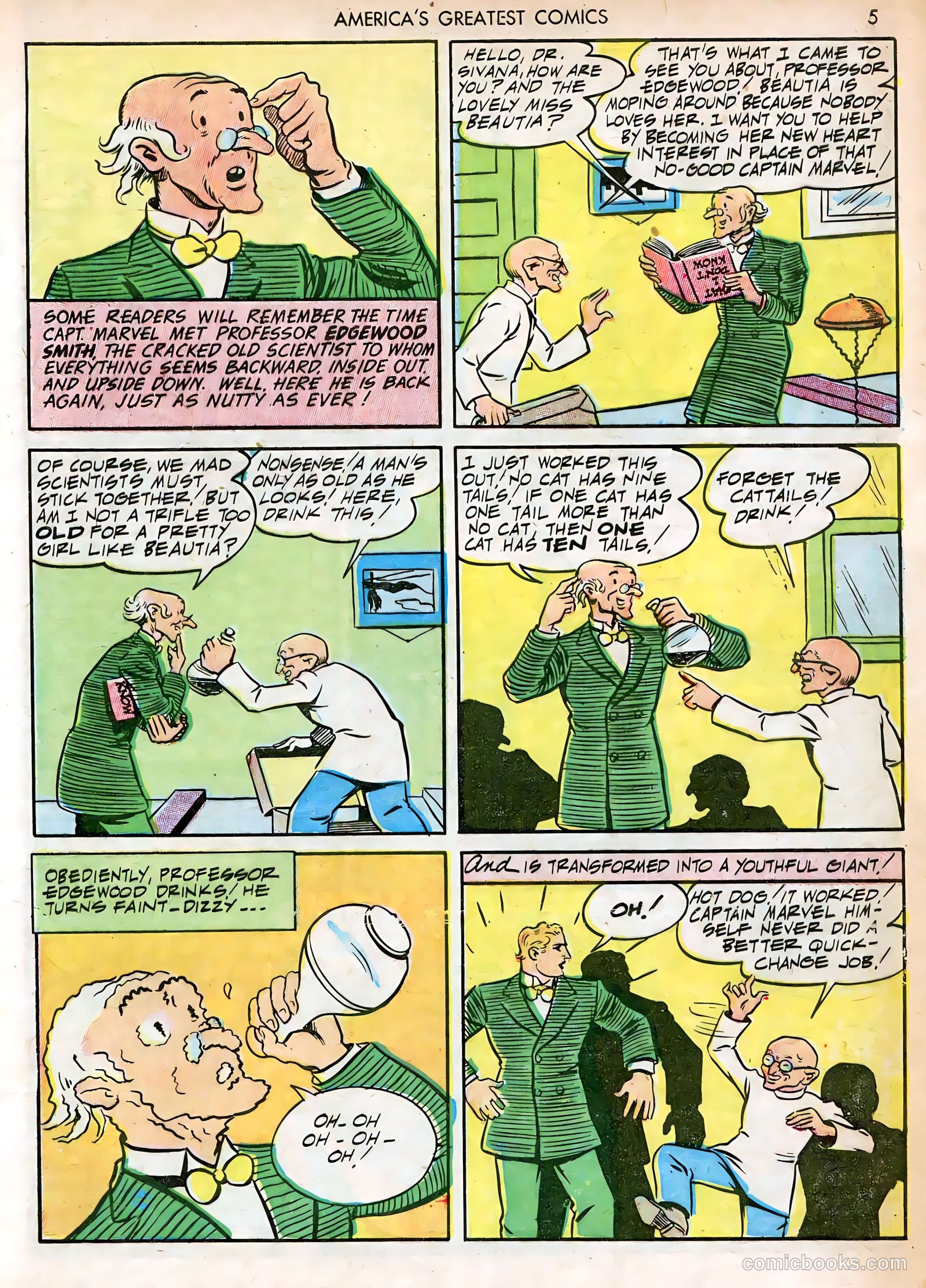 America's Greatest Comics #4 (1942) — page 5 of 100
