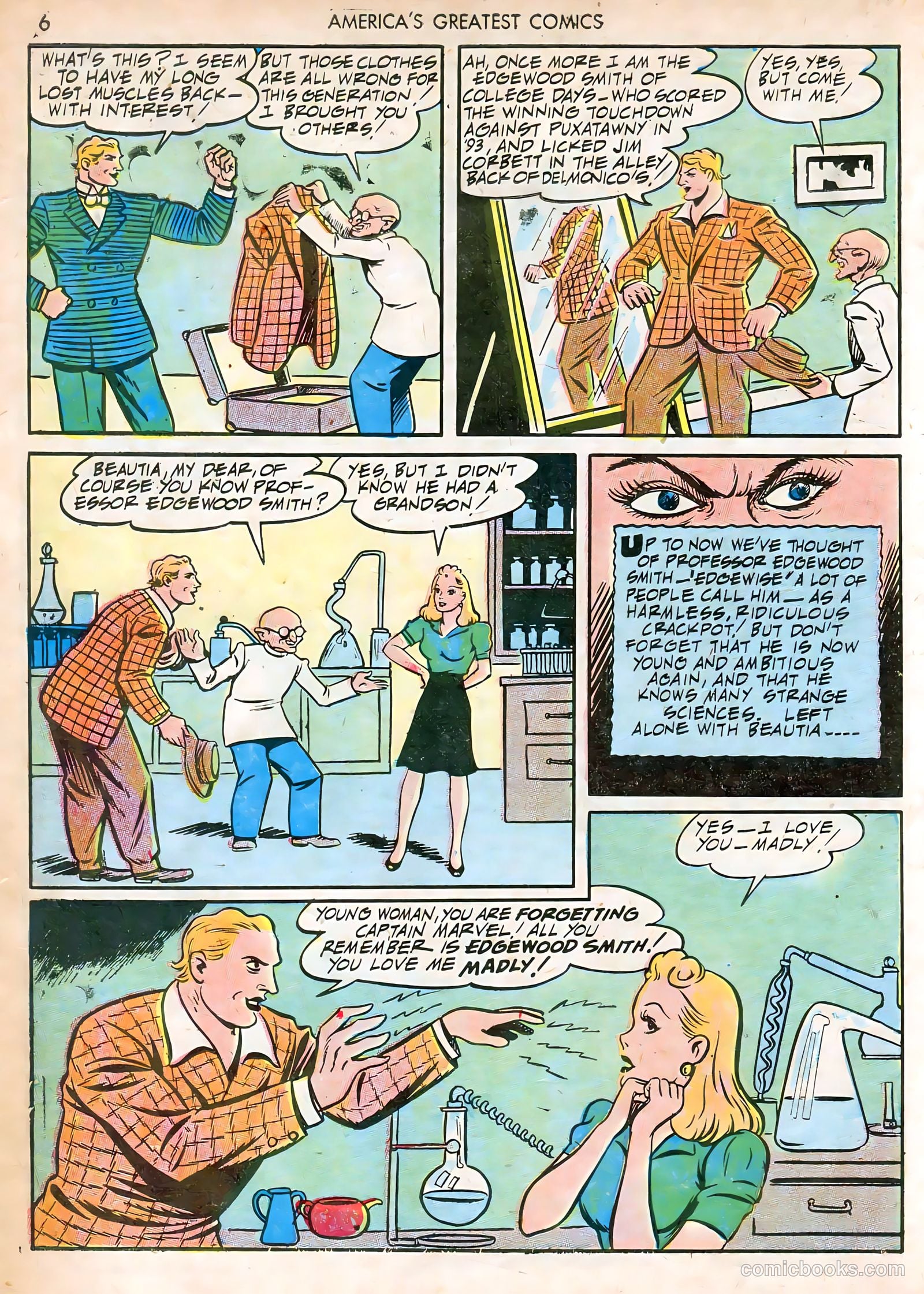 America's Greatest Comics #4 (1942) — page 6 of 100