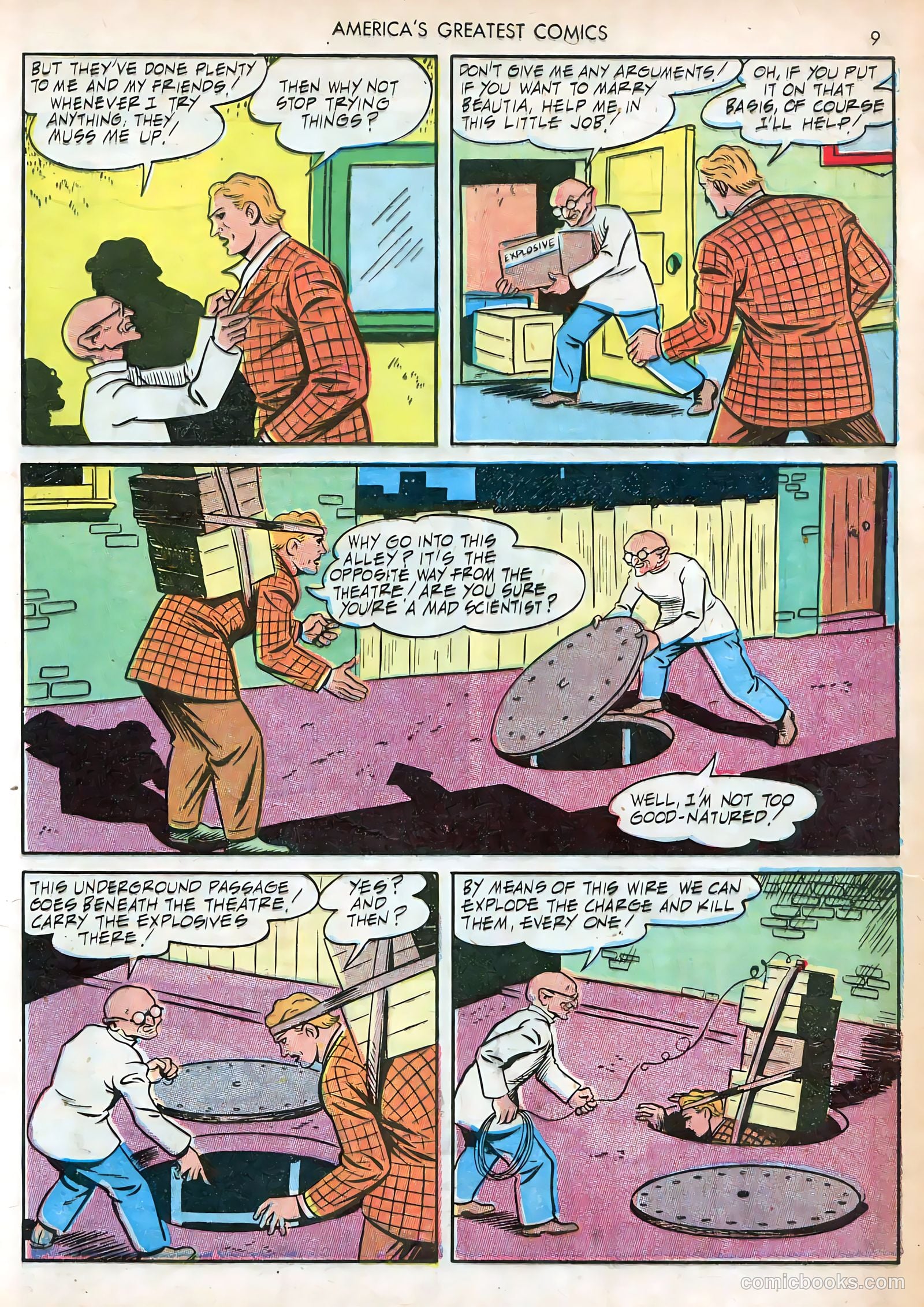 America's Greatest Comics #4 (1942) — page 9 of 100