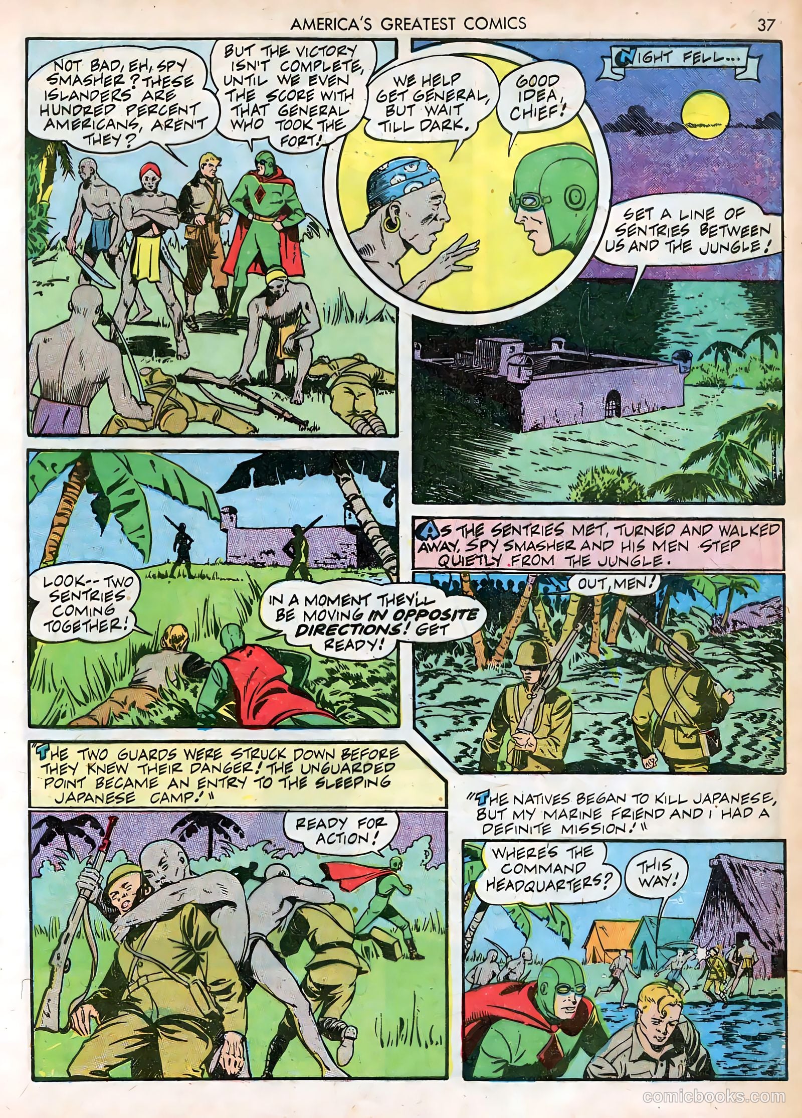 America's Greatest Comics #4 (1942) — page 37 of 100