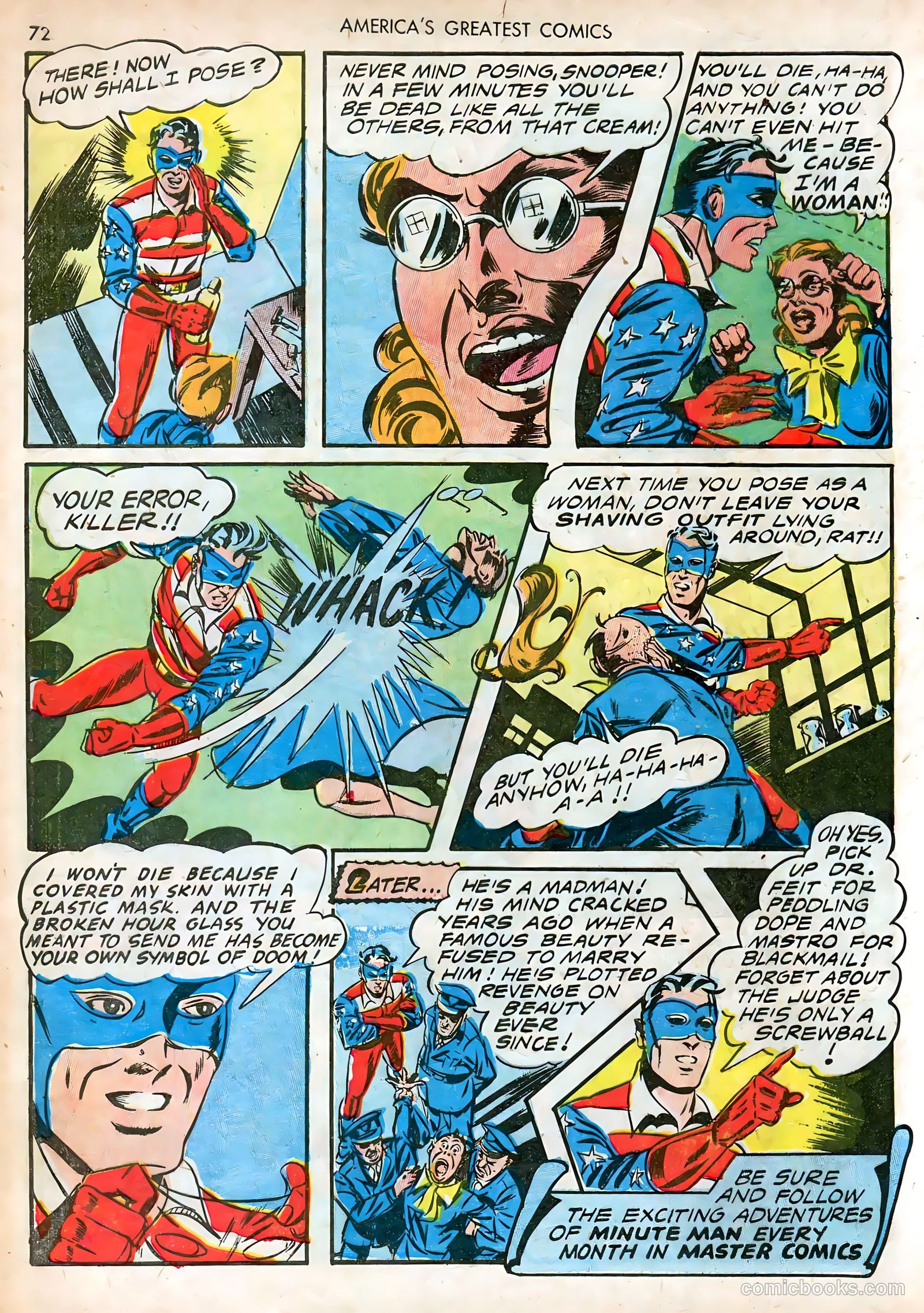 America's Greatest Comics #4 (1942) — page 72 of 100