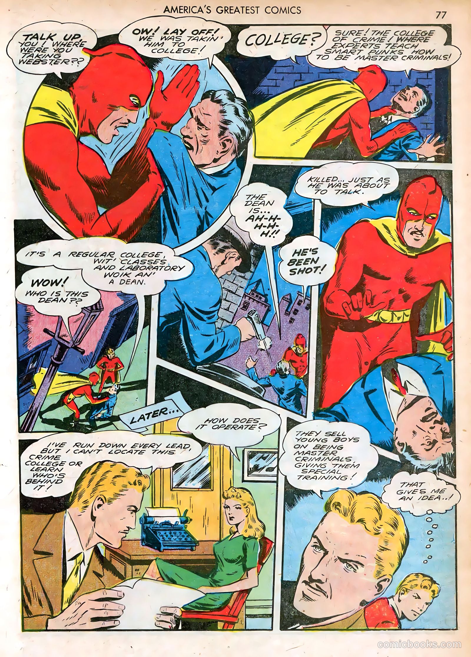 America's Greatest Comics #4 (1942) — page 77 of 100
