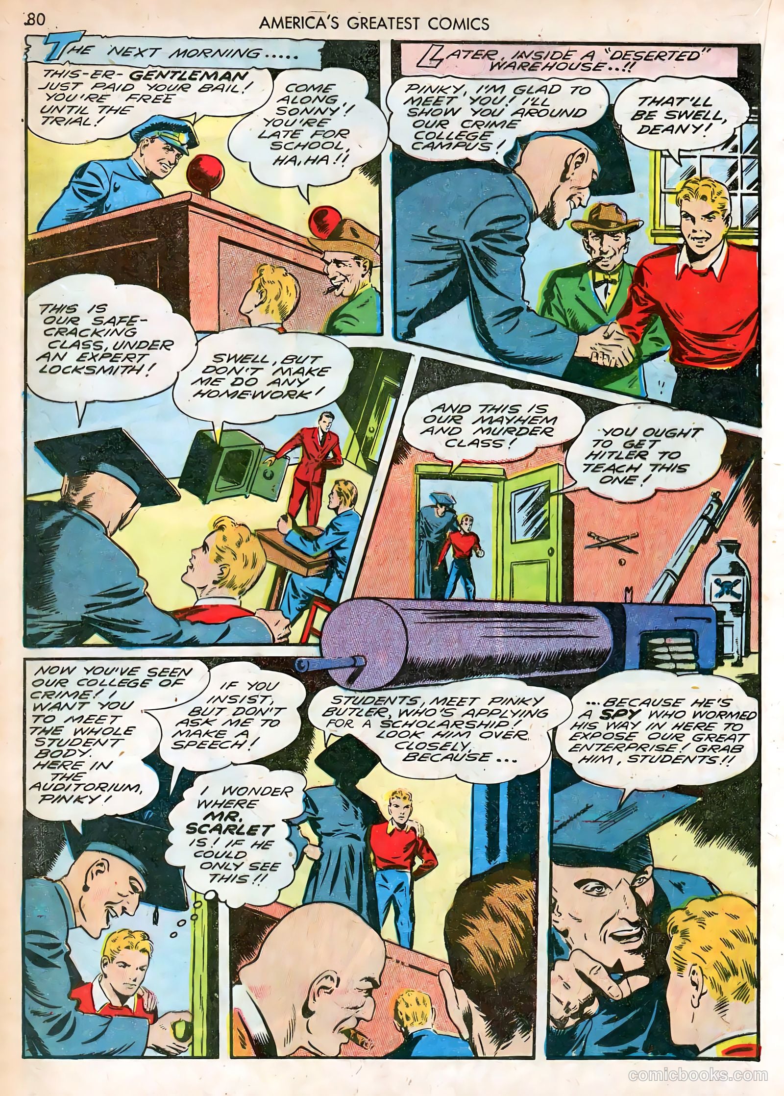 America's Greatest Comics #4 (1942) — page 80 of 100