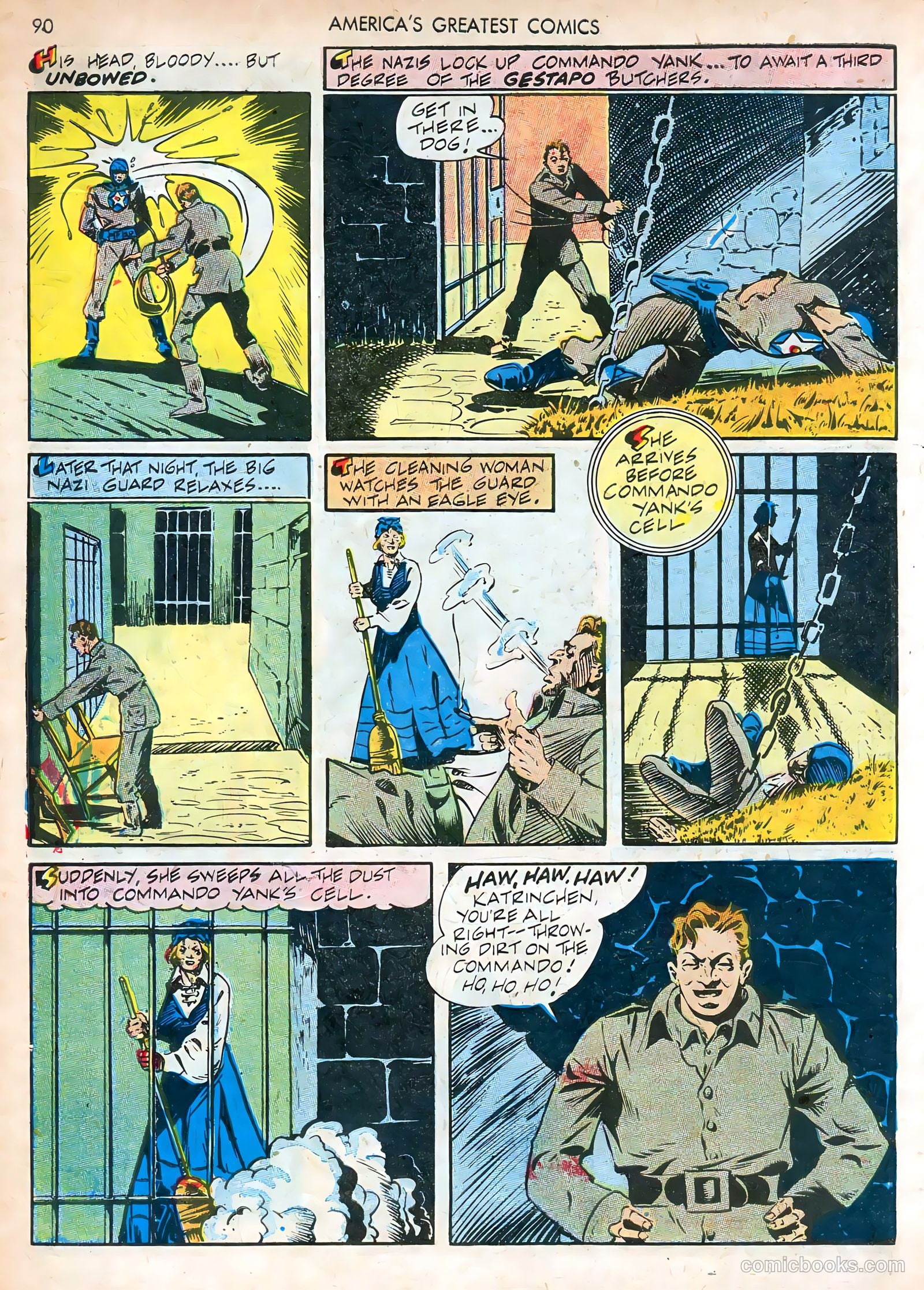 America's Greatest Comics #4 (1942) — page 90 of 100