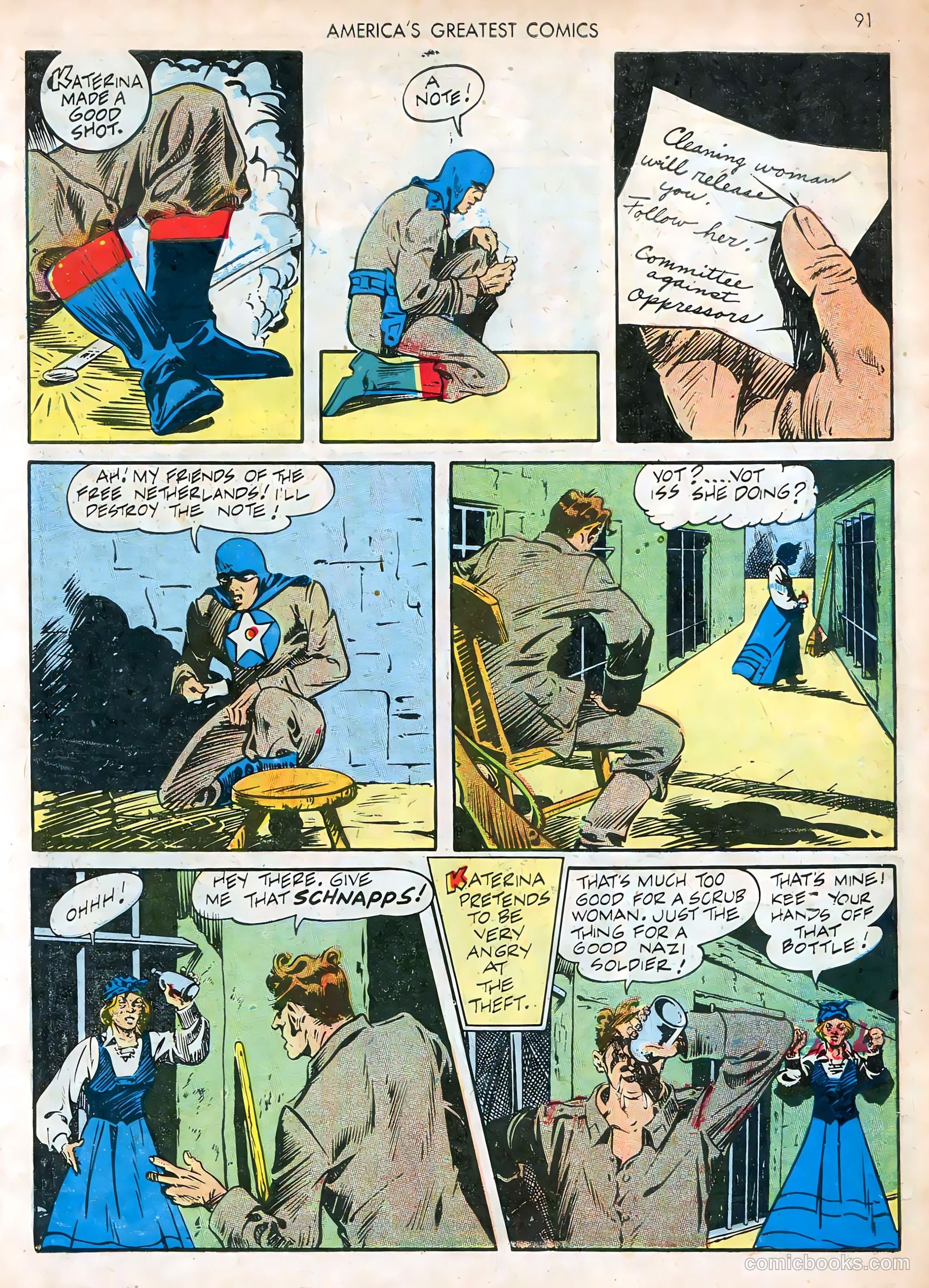 America's Greatest Comics #4 (1942) — page 91 of 100