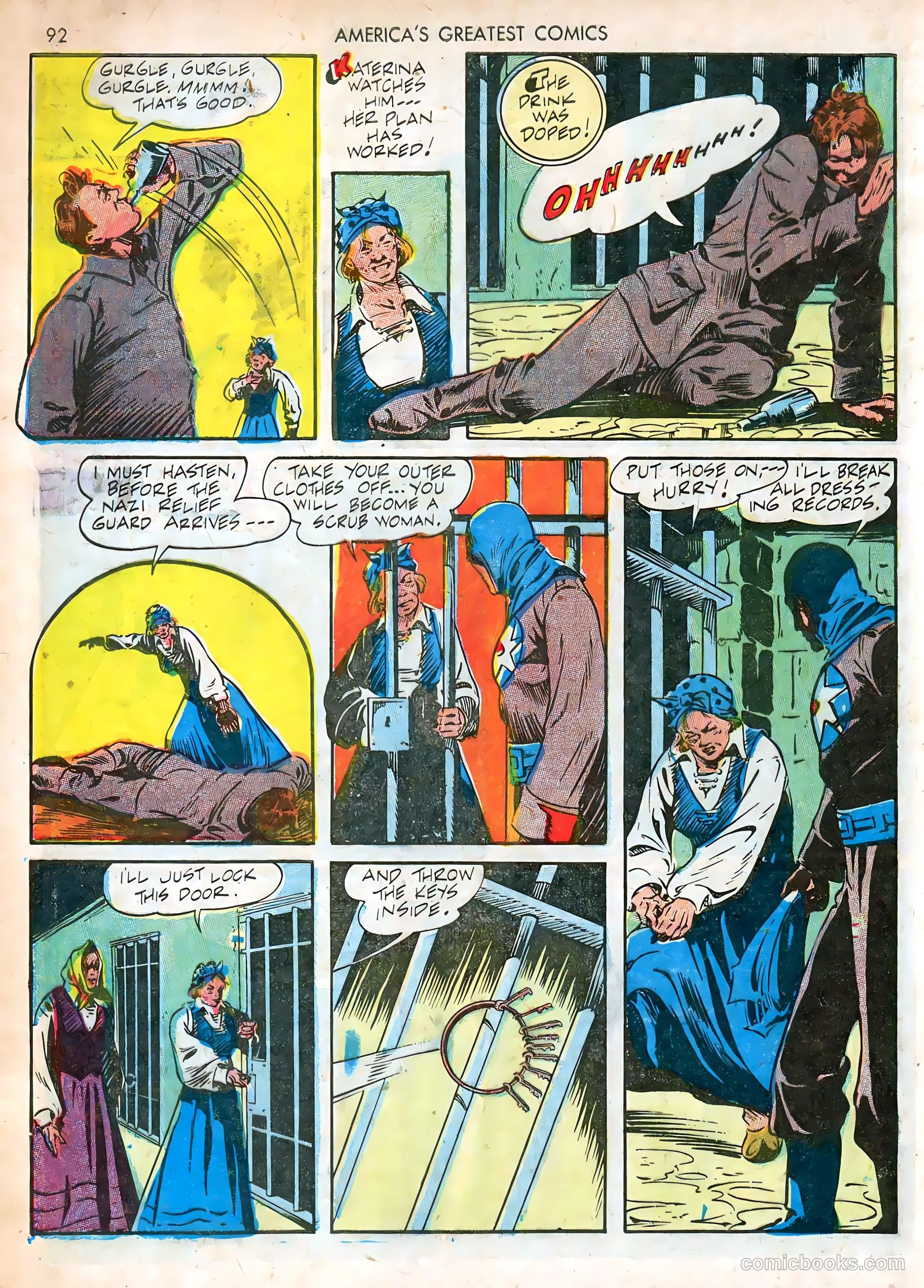 America's Greatest Comics #4 (1942) — page 92 of 100