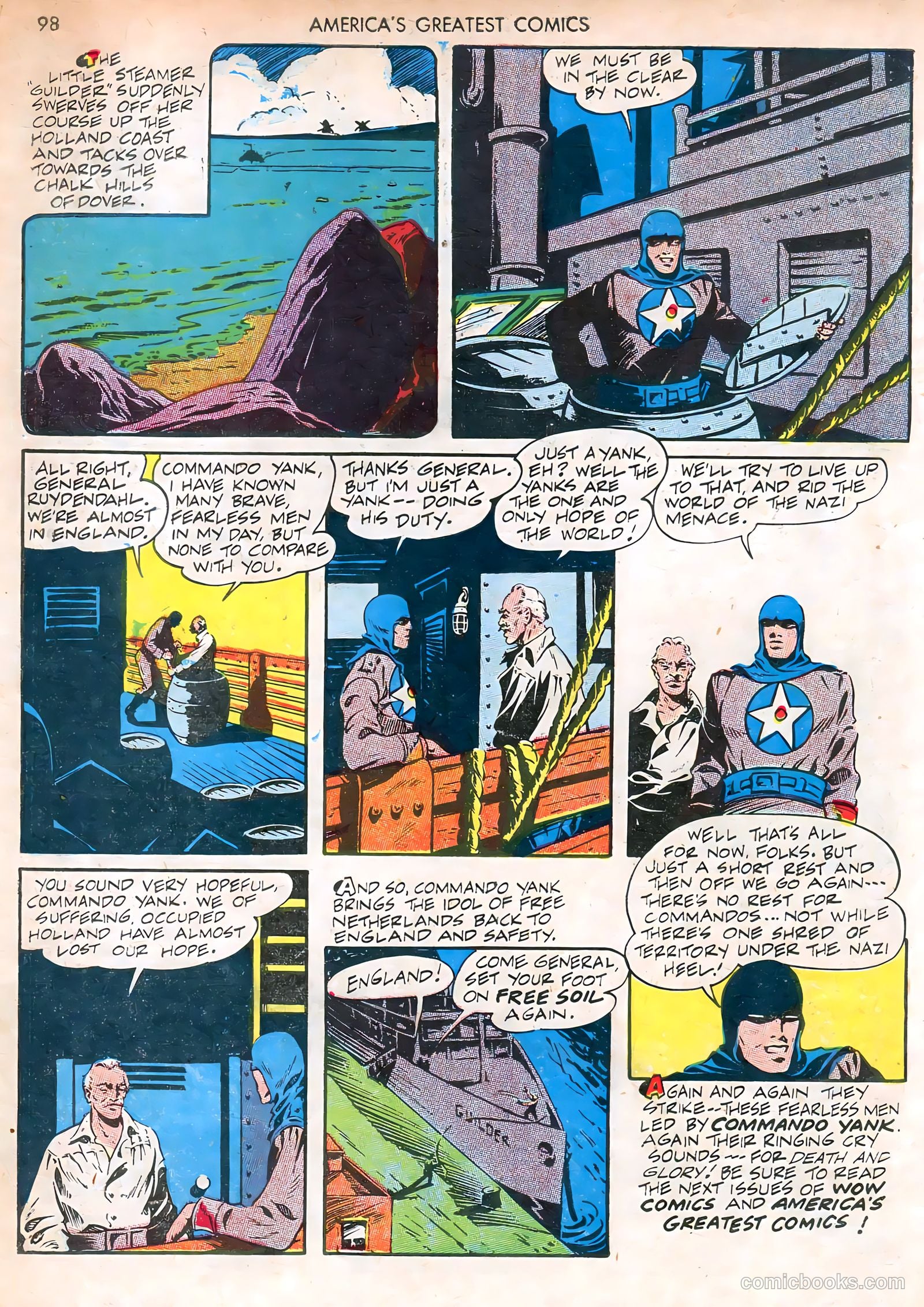America's Greatest Comics #4 (1942) — page 98 of 100