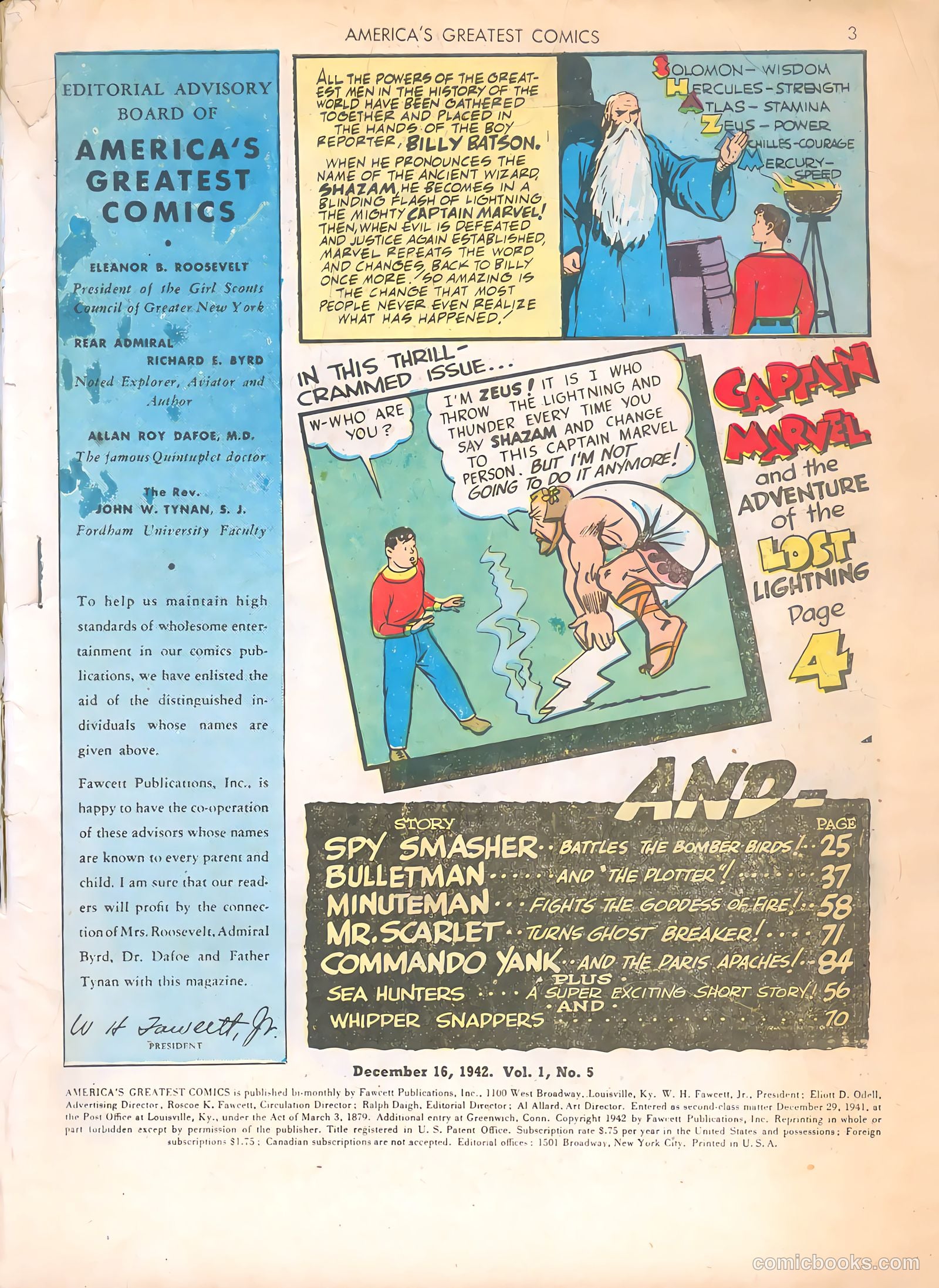 America's Greatest Comics #5 (1942) — page 3 of 101