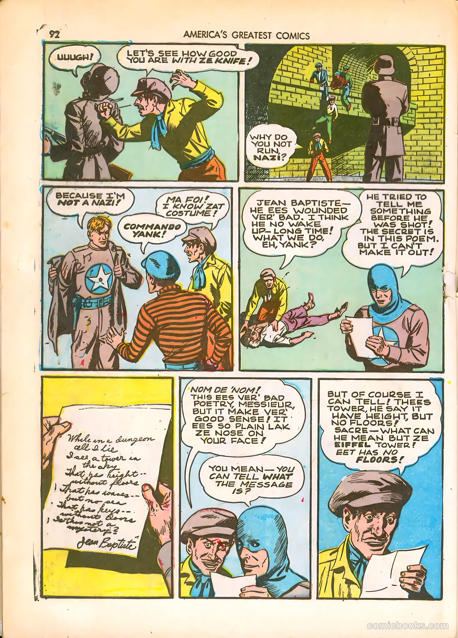 America's Greatest Comics #5 (1942) — page 92 of 101
