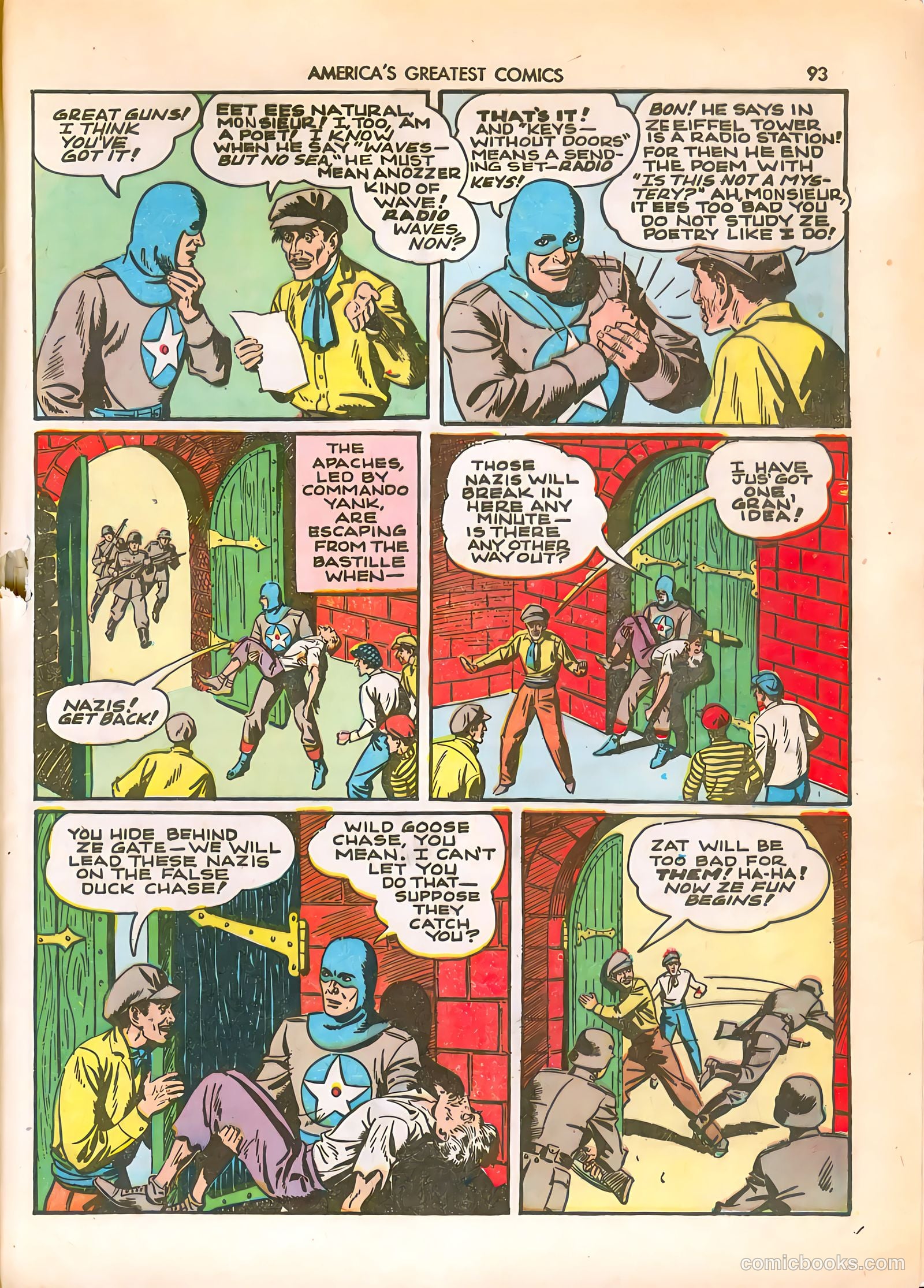 America's Greatest Comics #5 (1942) — page 93 of 101