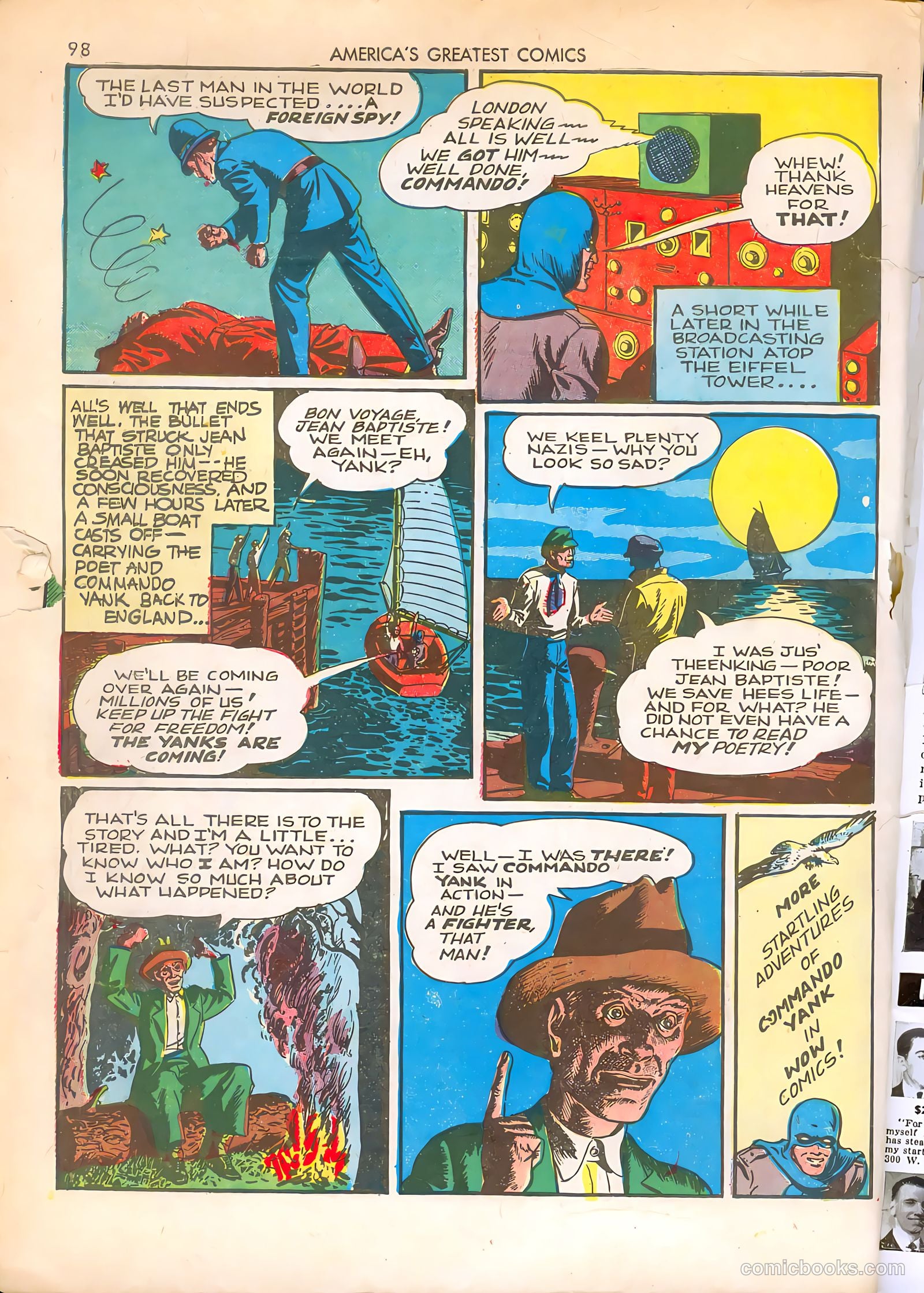 America's Greatest Comics #5 (1942) — page 98 of 101