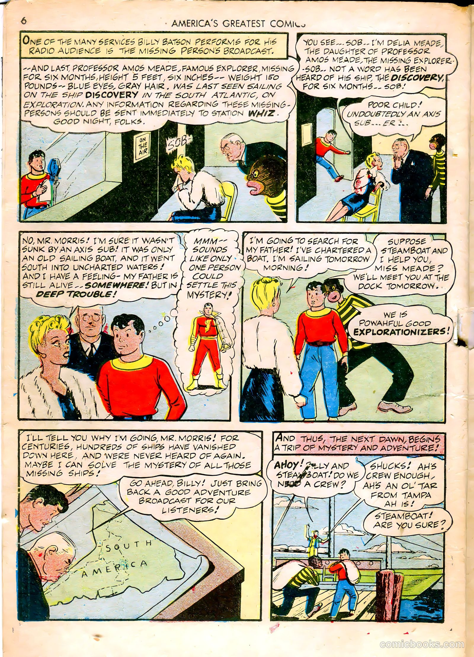 America's Greatest Comics #6 (1943) — page 6 of 100