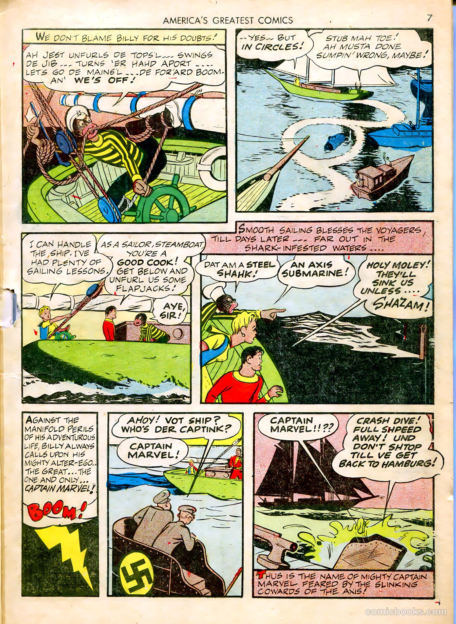 America's Greatest Comics #6 (1943) — page 7 of 100