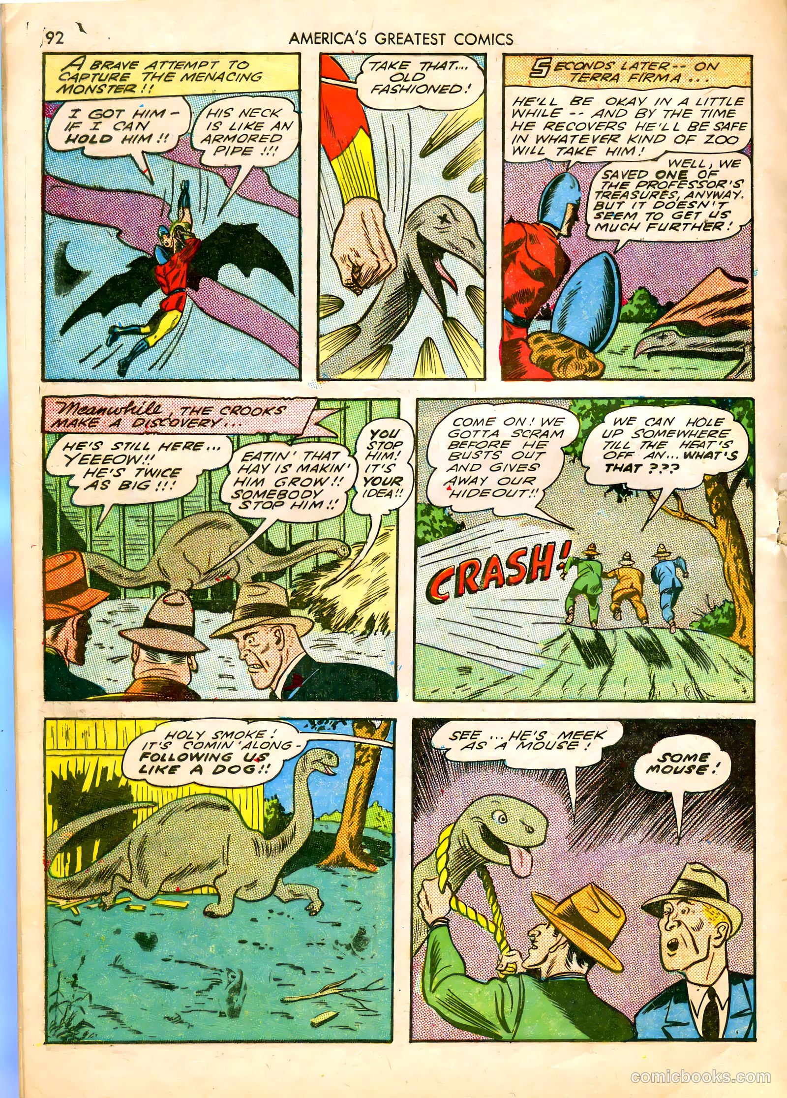 America's Greatest Comics #6 (1943) — page 92 of 100