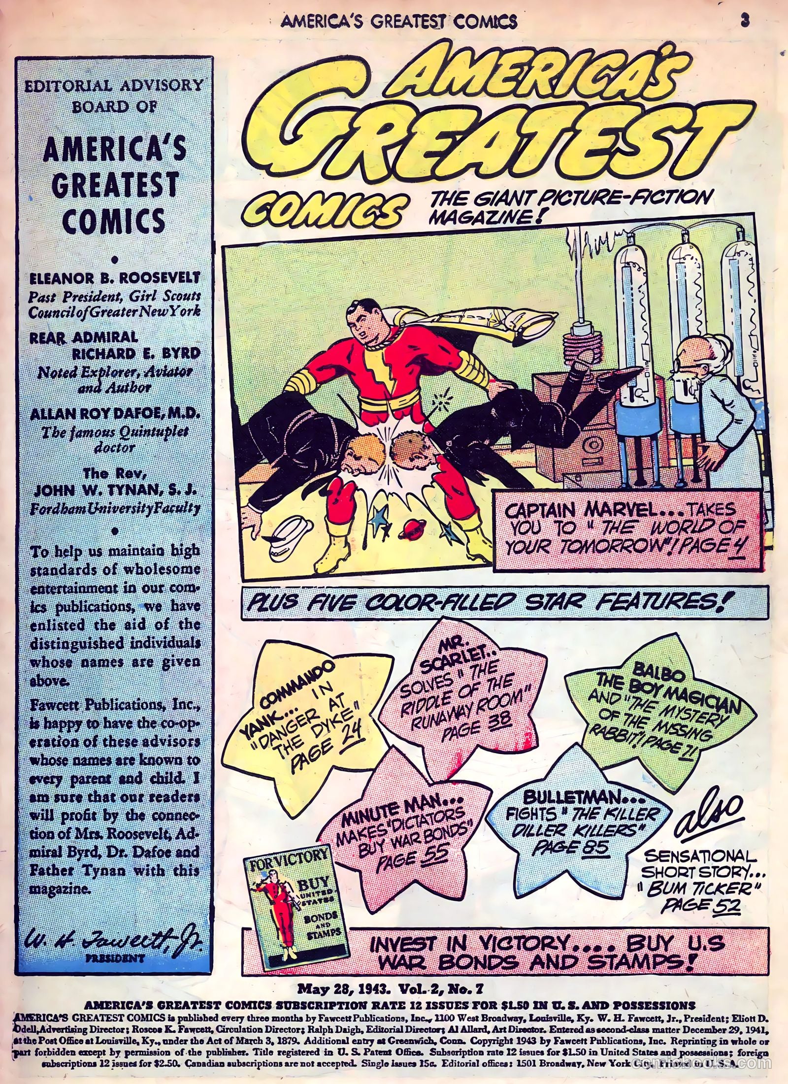 America's Greatest Comics #7 (1943) — page 3 of 100