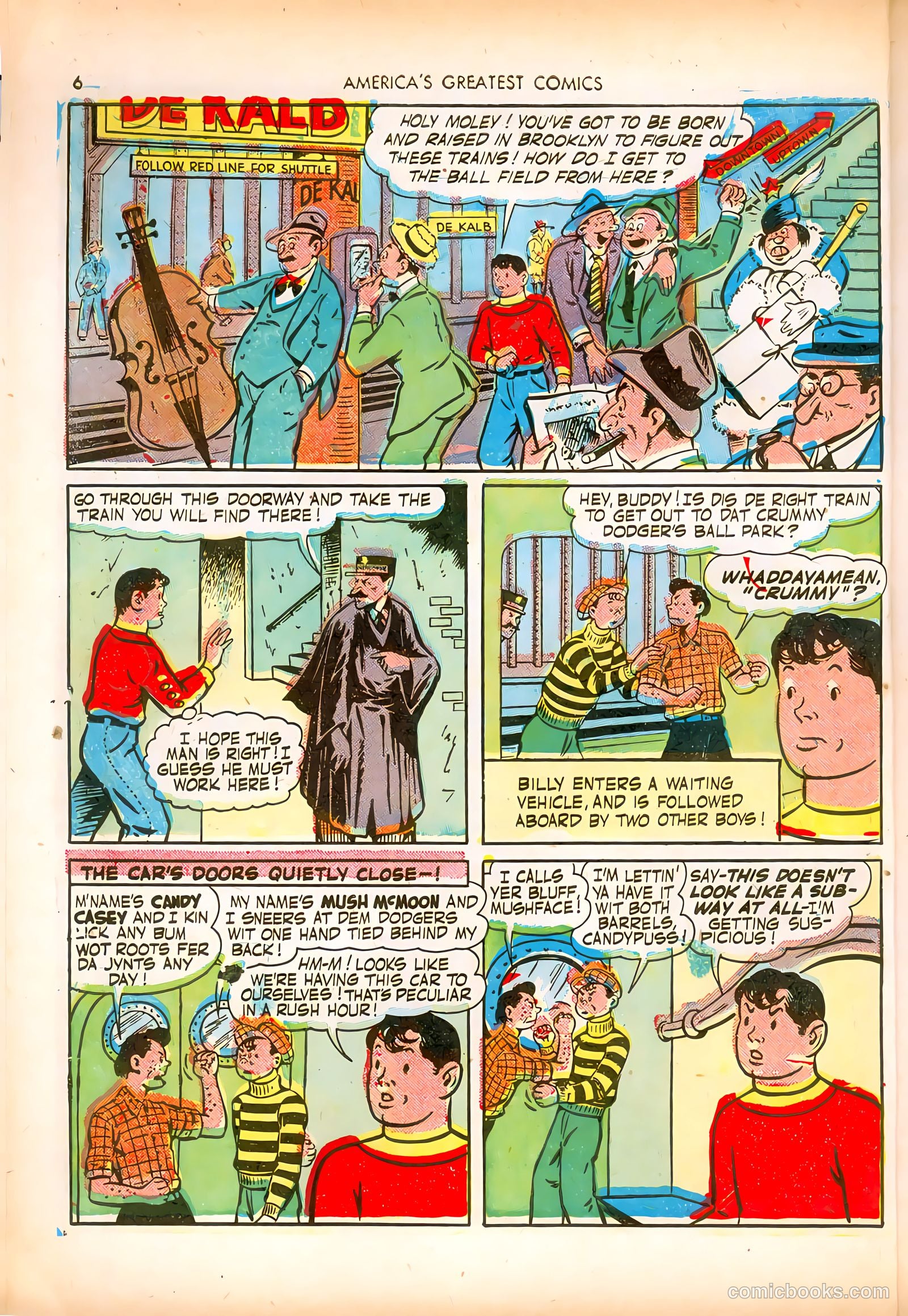 America's Greatest Comics #8 (1943) — page 6 of 100
