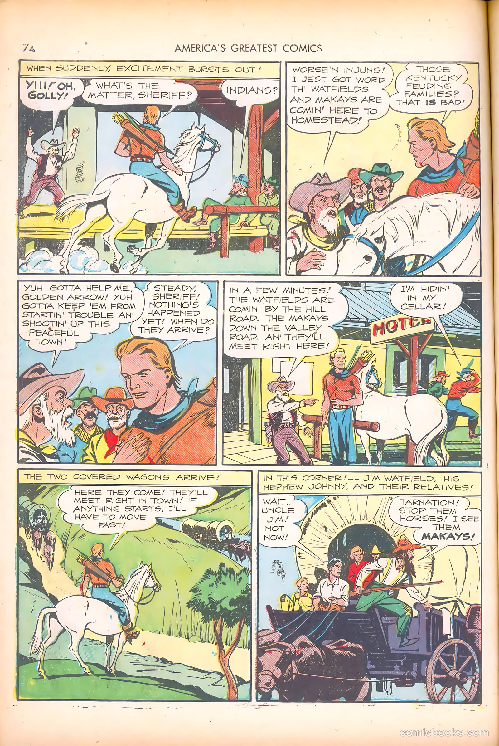 America's Greatest Comics #8 (1943) — page 74 of 100