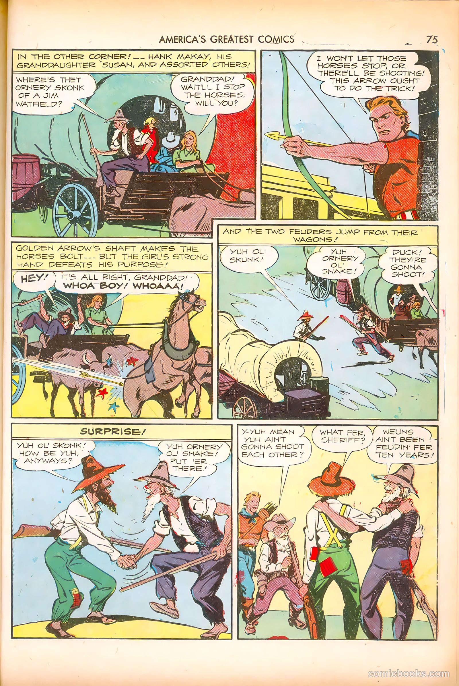 America's Greatest Comics #8 (1943) — page 75 of 100