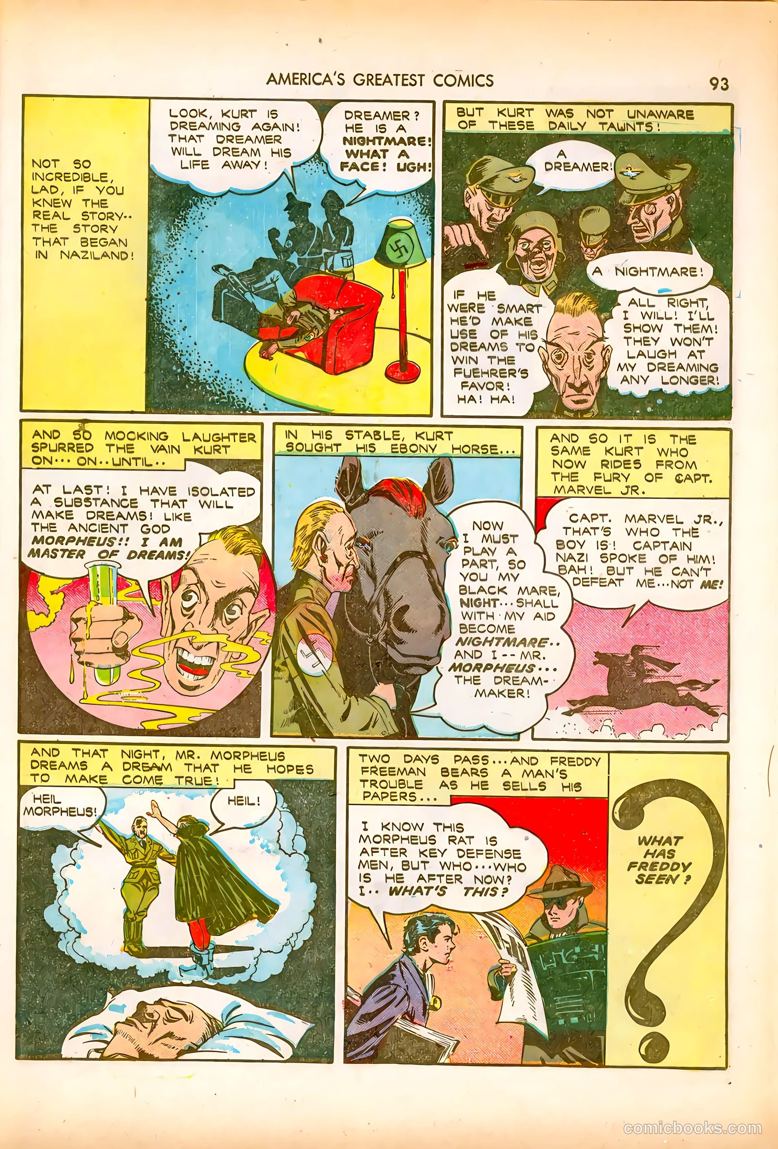 America's Greatest Comics #8 (1943) — page 93 of 100
