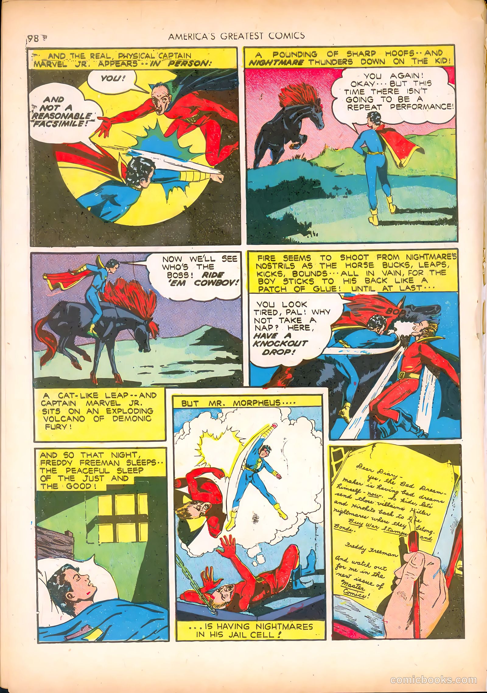 America's Greatest Comics #8 (1943) — page 98 of 100