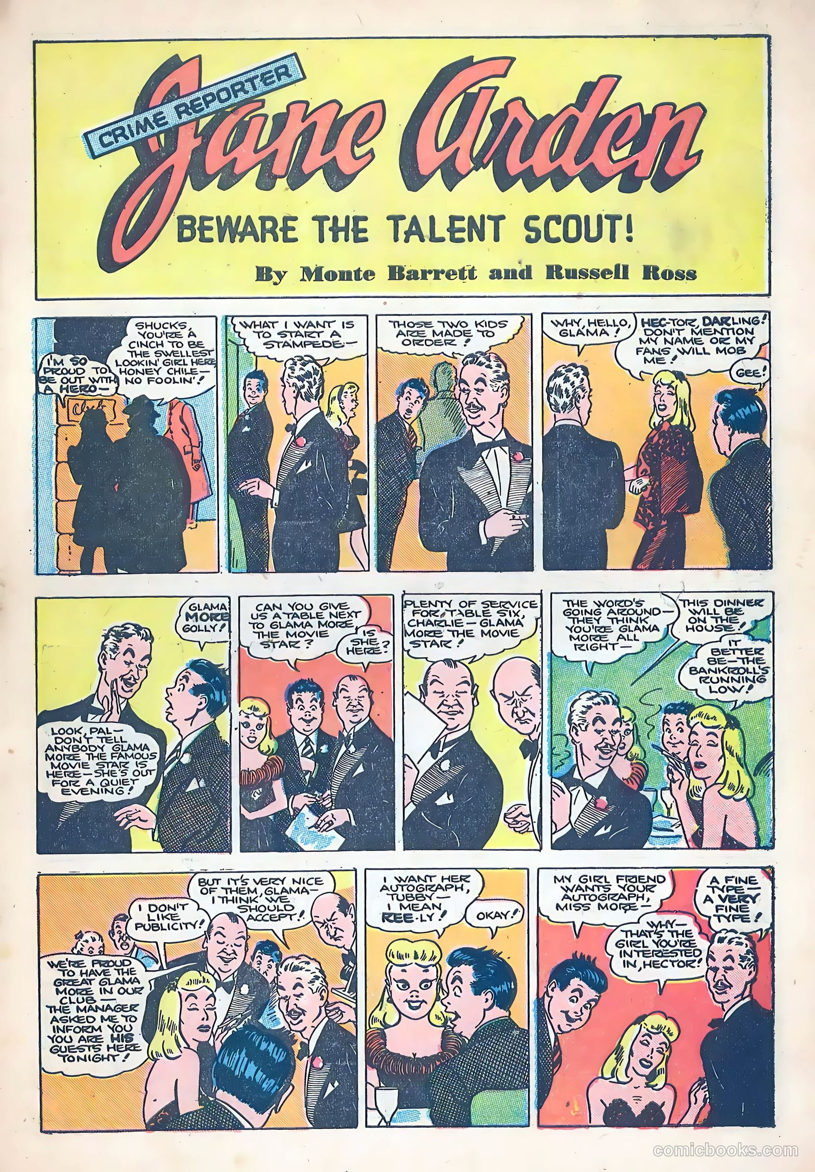 Jane Arden #1 (1948) — page 3 of 36