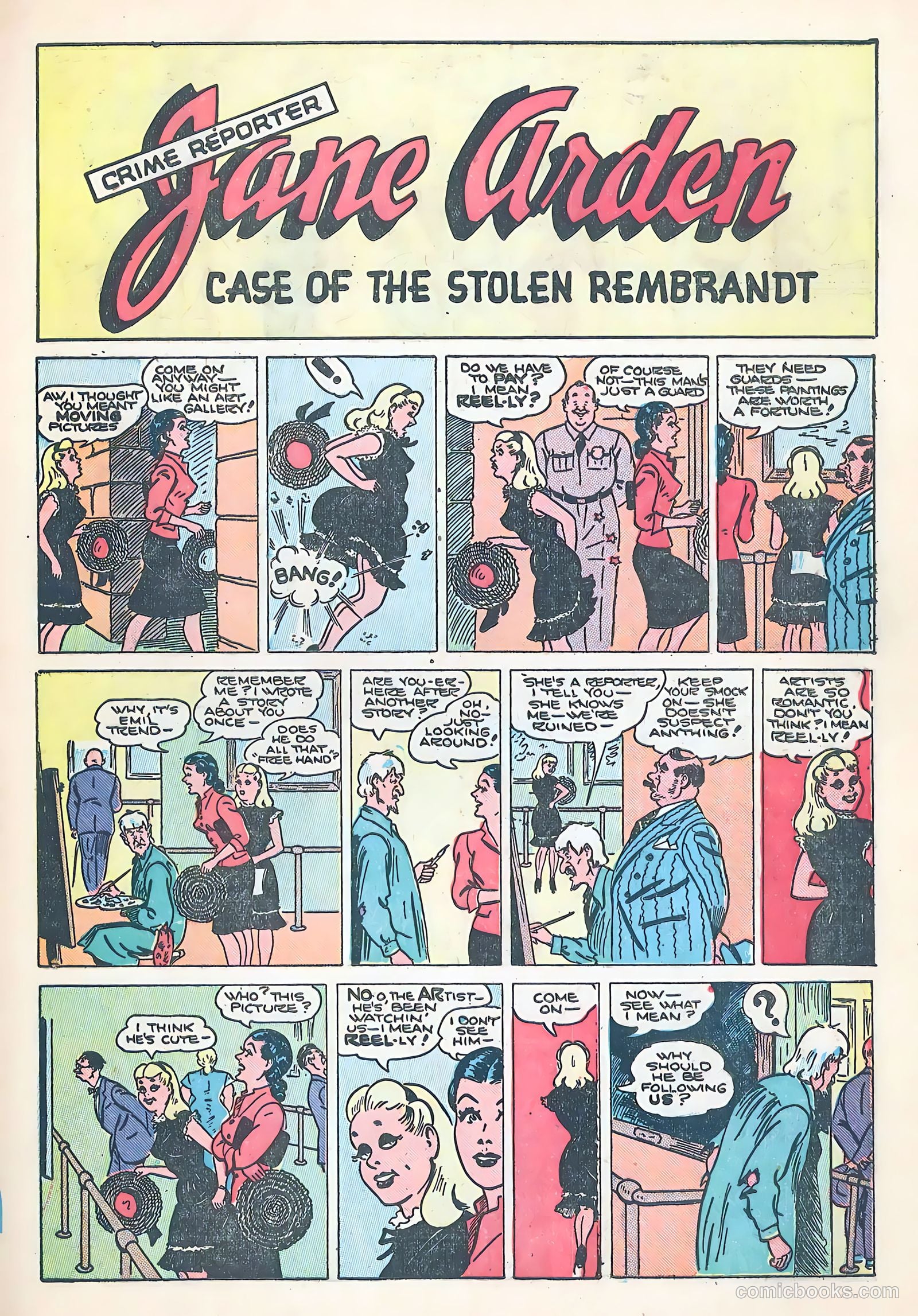 Jane Arden #1 (1948) — page 13 of 36