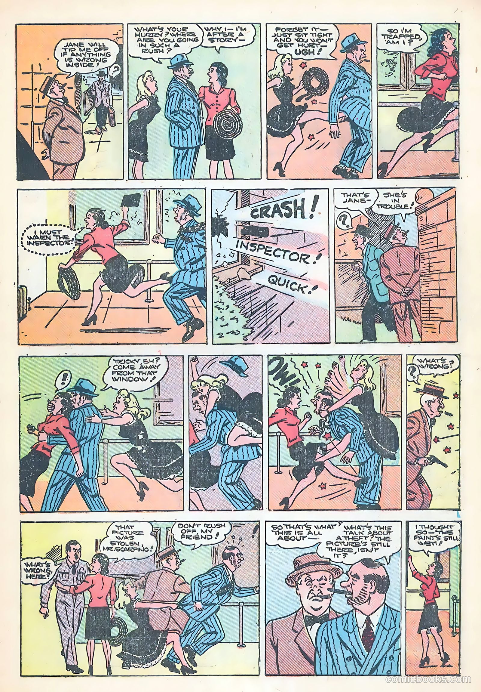Jane Arden #1 (1948) — page 17 of 36