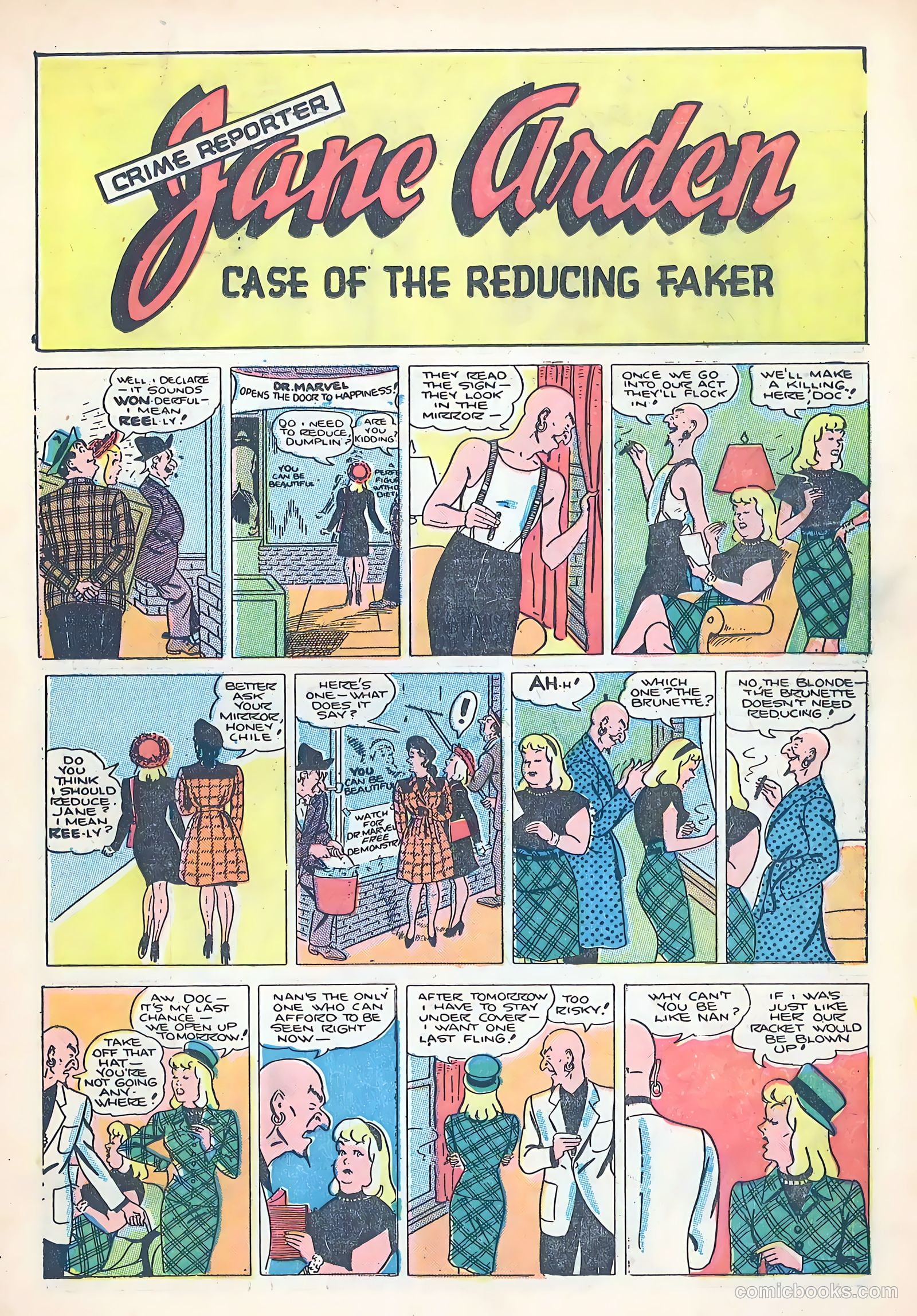 Jane Arden #1 (1948) — page 19 of 36