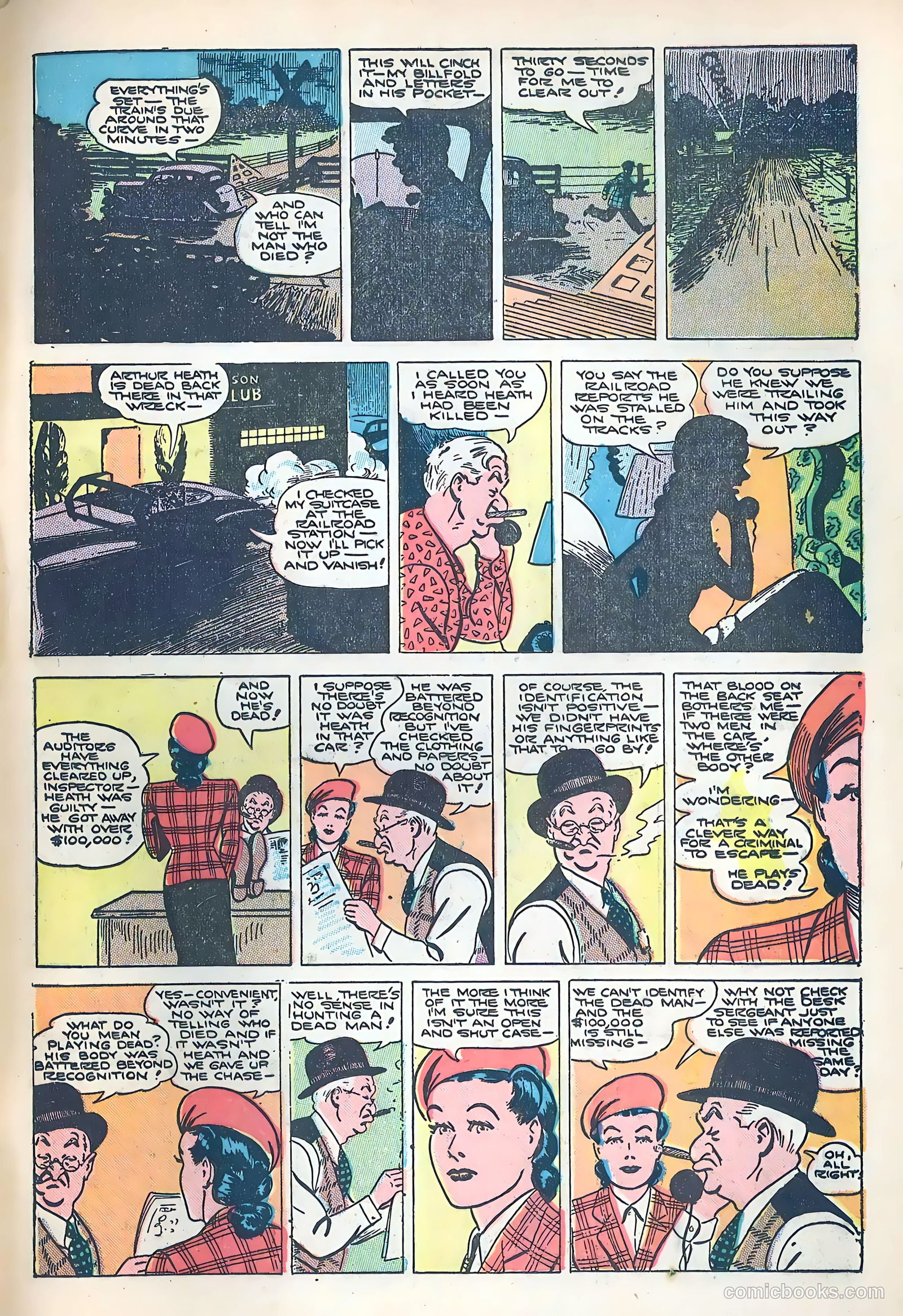 Jane Arden #1 (1948) — page 33 of 36