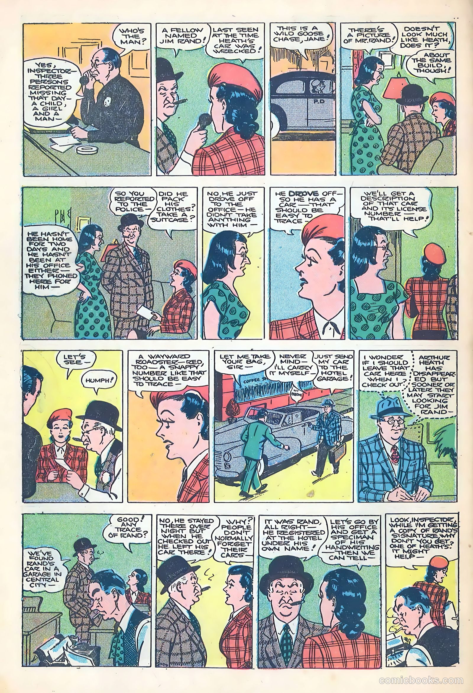 Jane Arden #1 (1948) — page 34 of 36