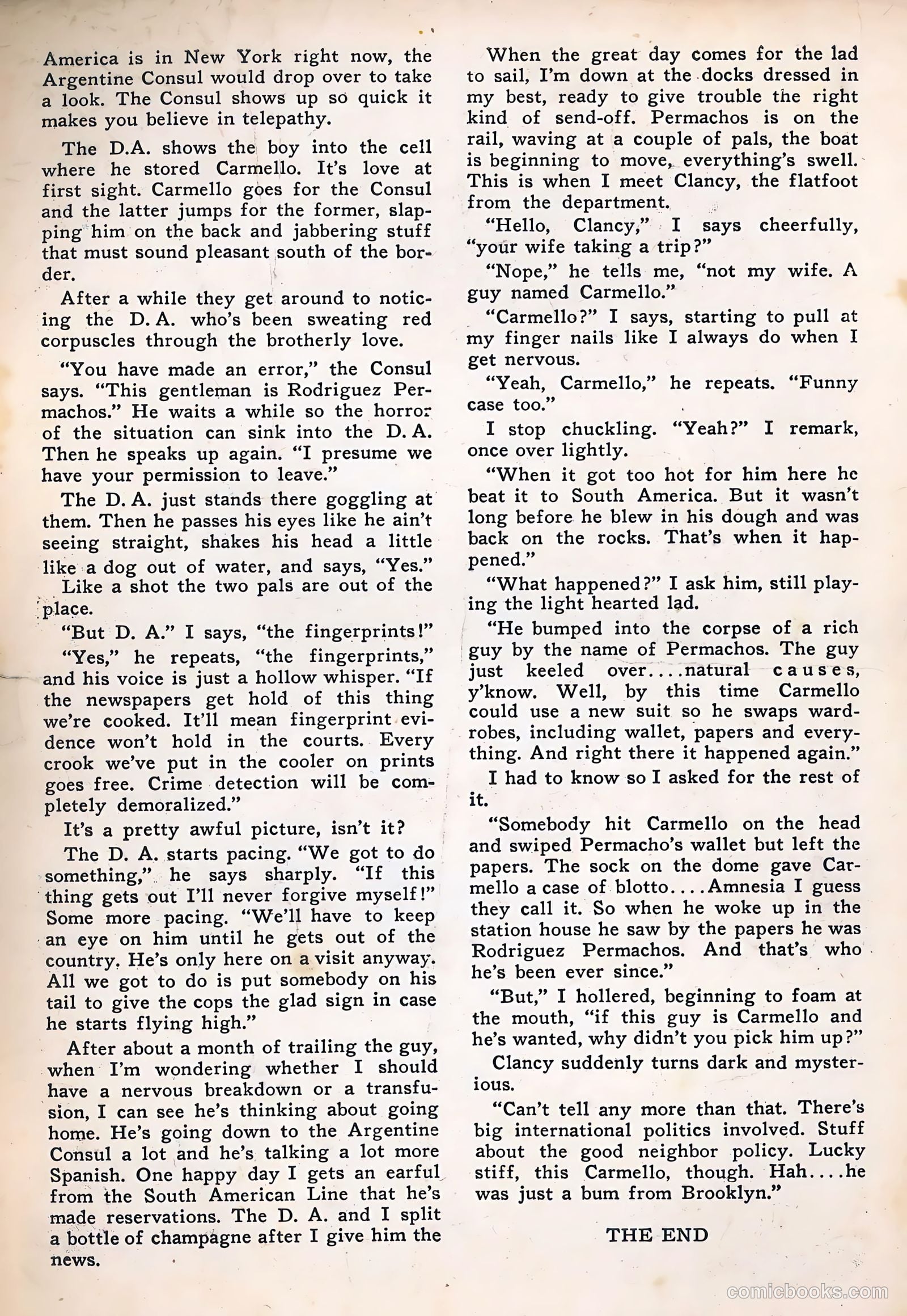 Jane Arden #1 (1948) — page 35 of 36