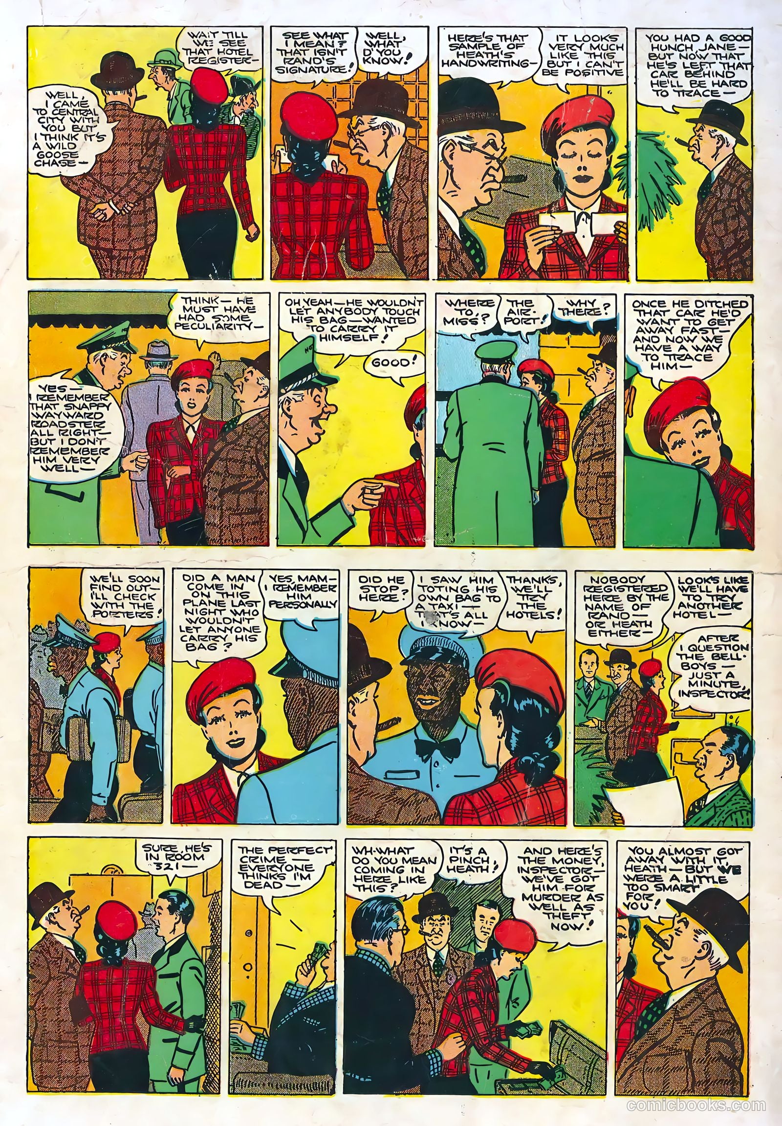 Jane Arden #1 (1948) — page 36 of 36