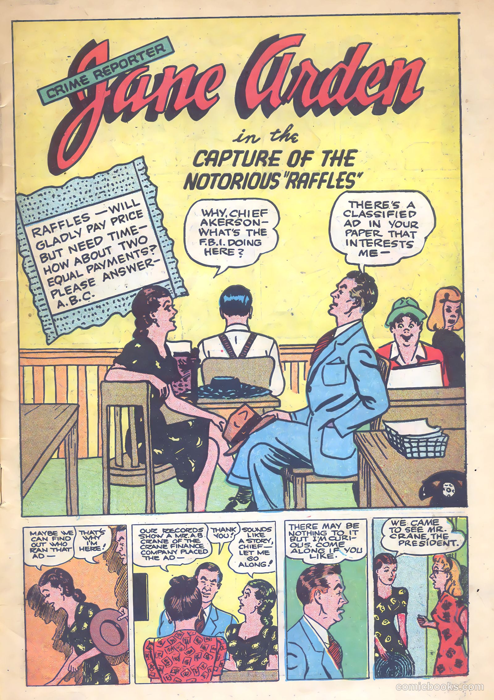 Jane Arden #2 (1948) — page 3 of 36