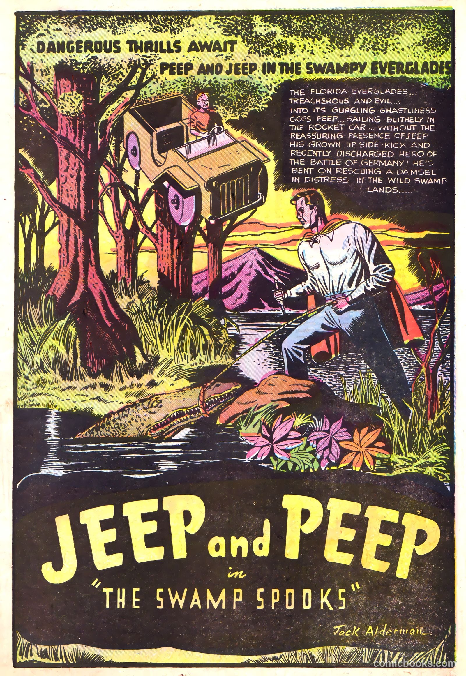 Jeep Comics #3 (1948) — page 3 of 36