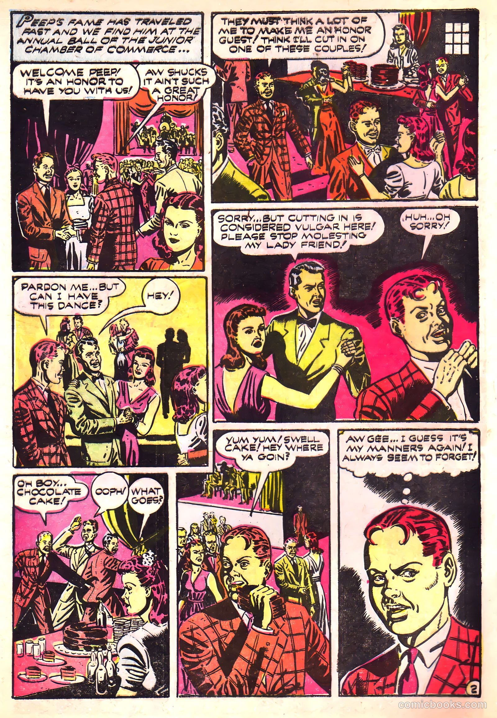 Jeep Comics #3 (1948) — page 4 of 36