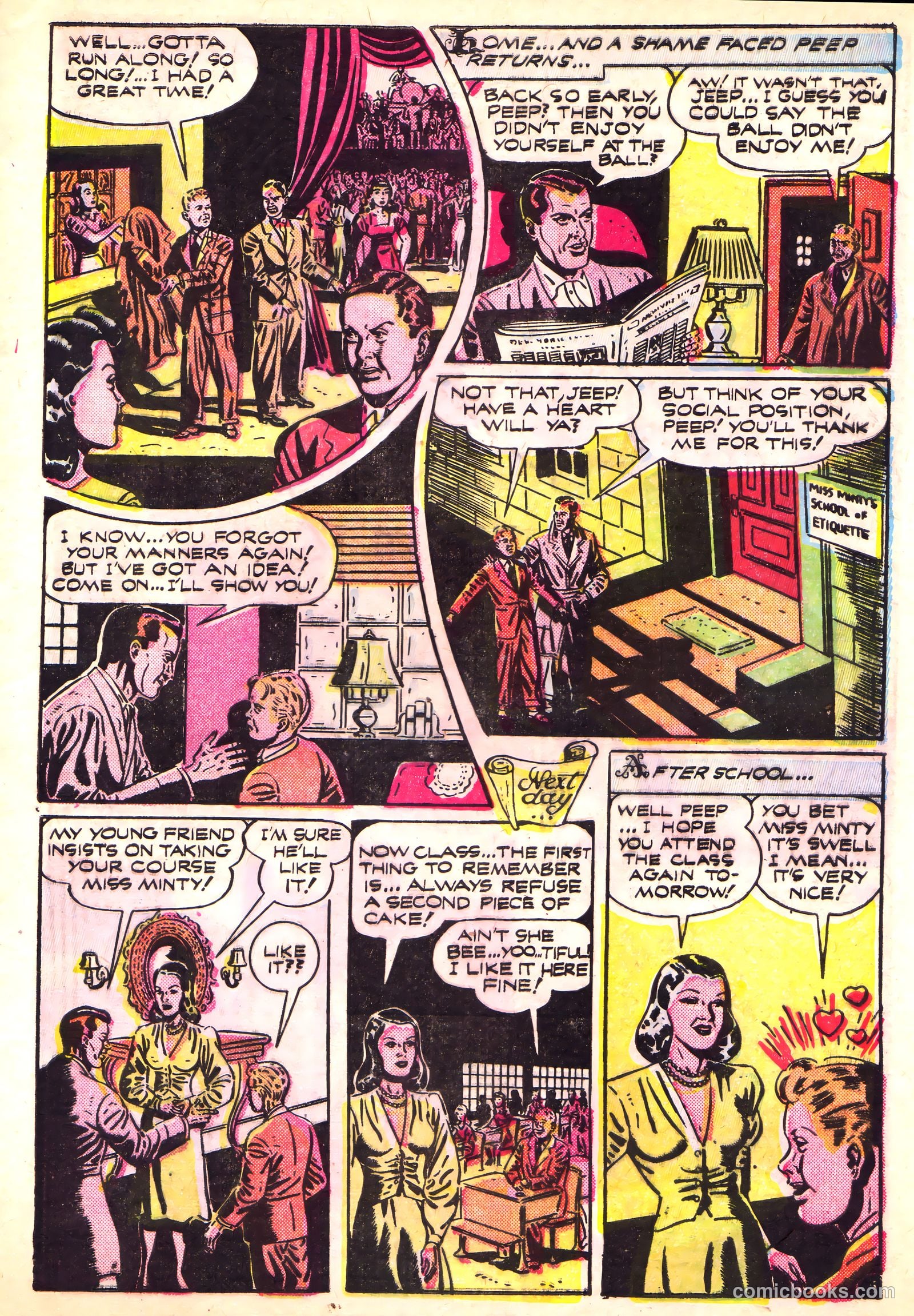 Jeep Comics #3 (1948) — page 5 of 36