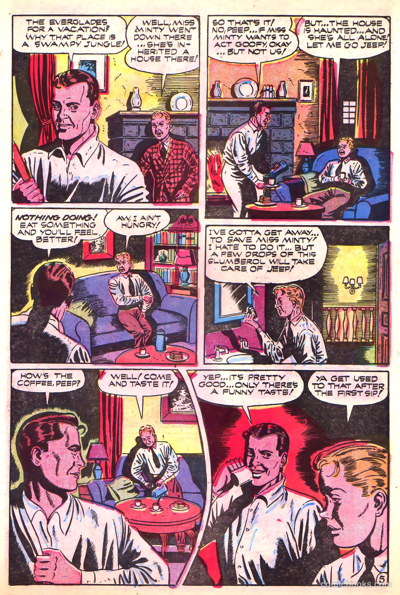 Jeep Comics #3 (1948) — page 7 of 36