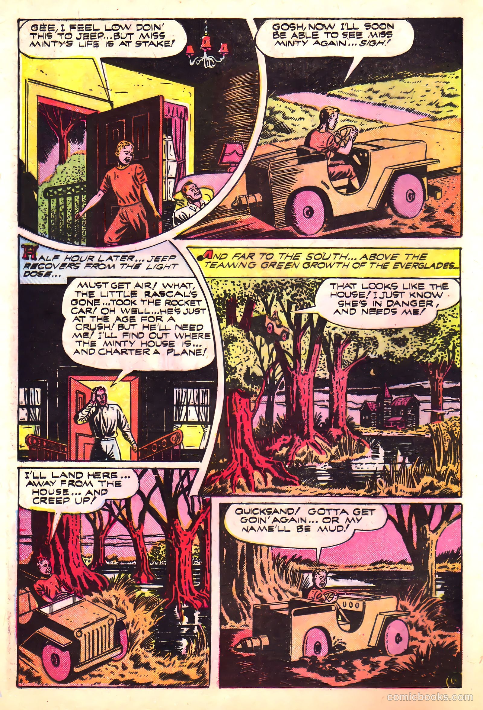 Jeep Comics #3 (1948) — page 8 of 36