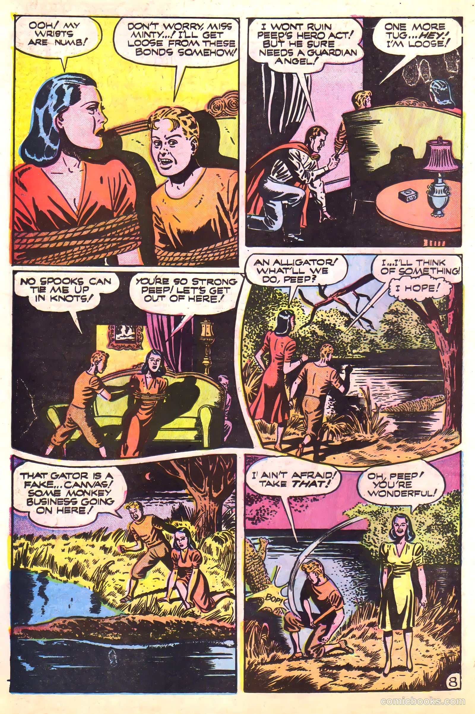 Jeep Comics #3 (1948) — page 10 of 36